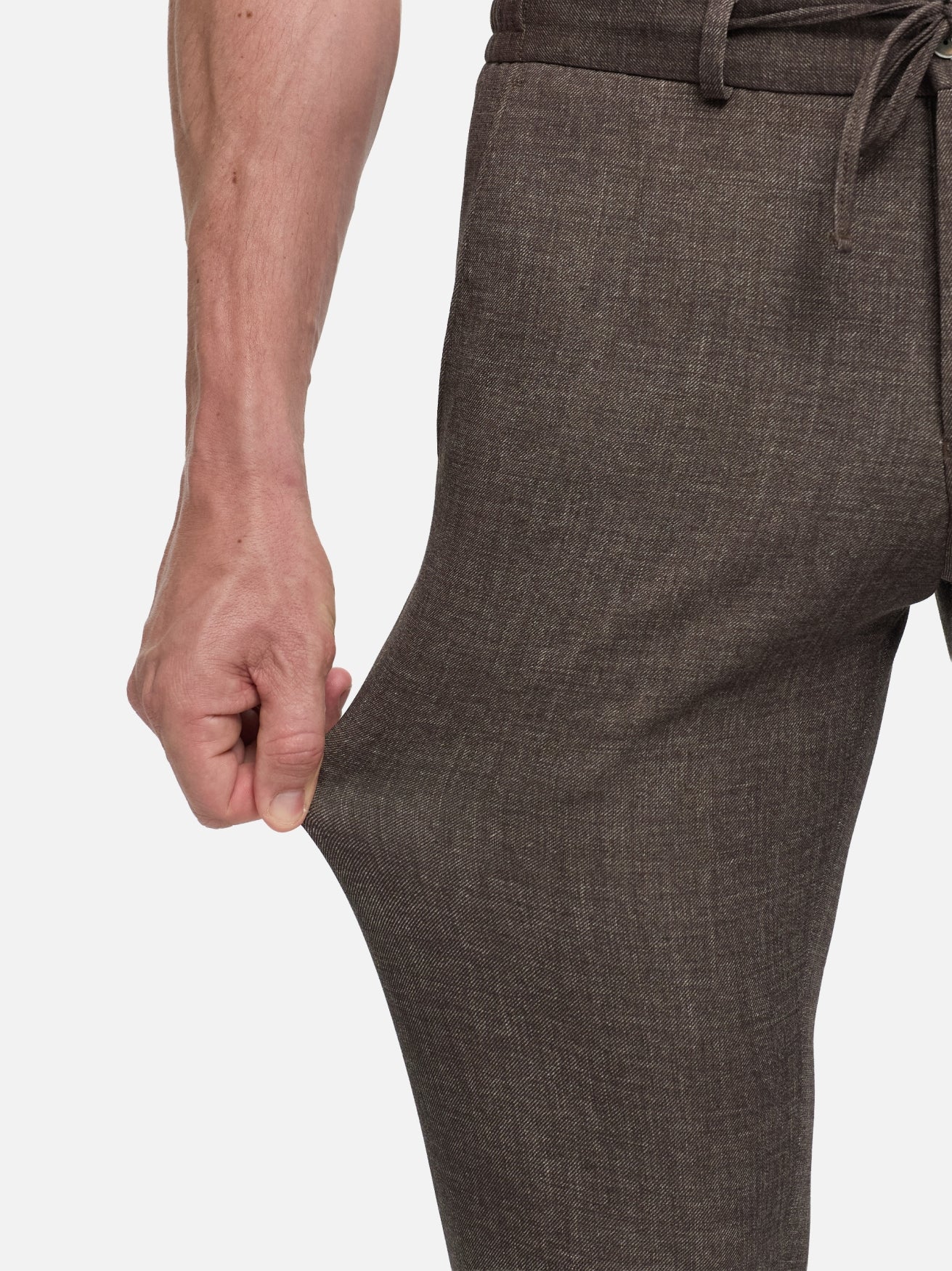 DiSpartaflex SE Anzughose Modern Fit | Med. Brown