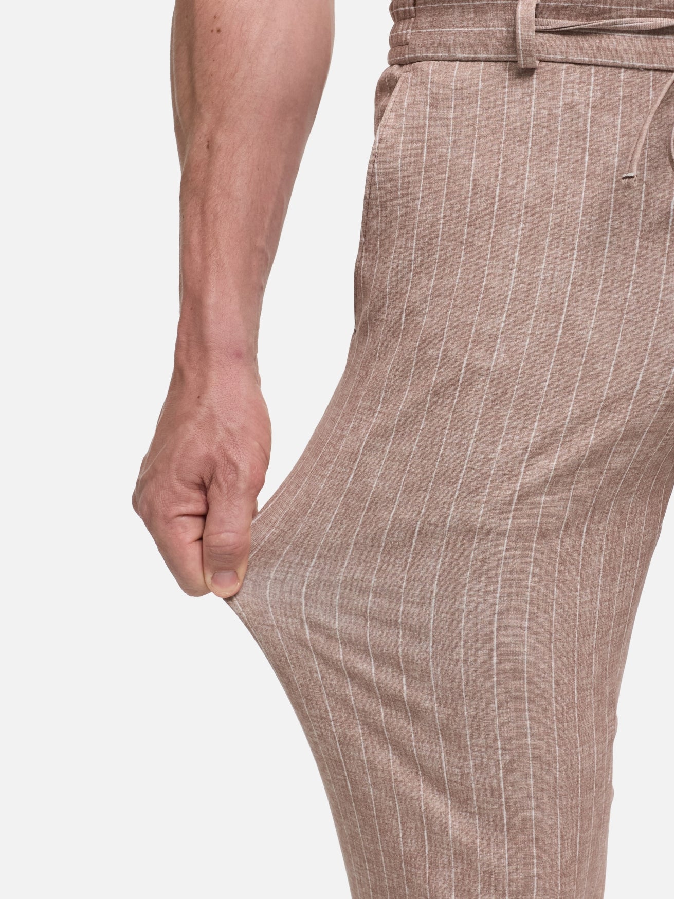 Herren Hose DiSpartaflex SE in Med. Rose, Detailansicht