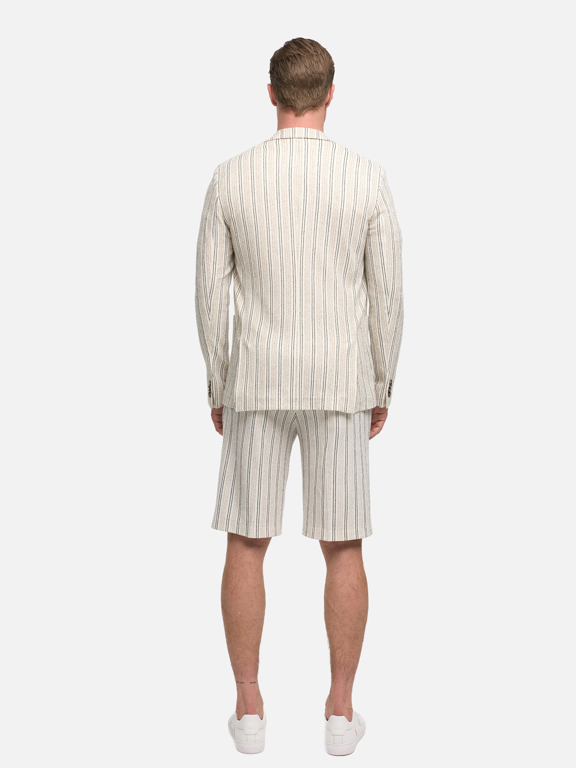 Jersey Anzug Slim Fit | Med. Beige