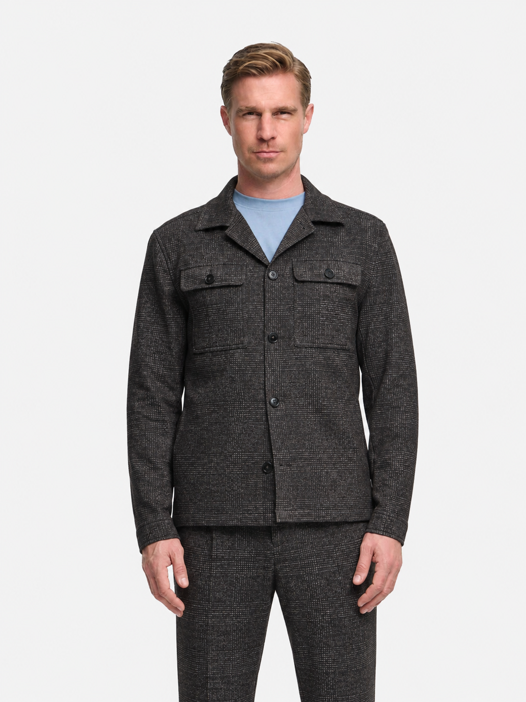 DiTheo 2 Overshirt Regular Fit | Dk. Brown