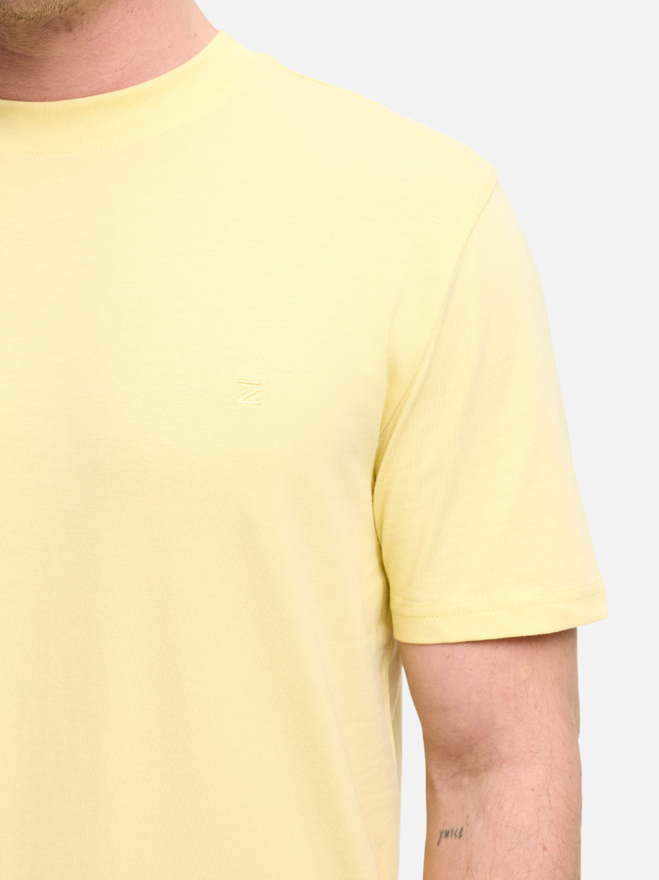 DiFlo T-Shirt Slim Fit | Lt. Yellow