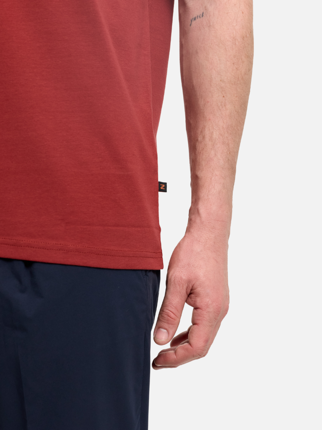 Herren T-Shirt DiFlo in Dk. Red, Lifestyle