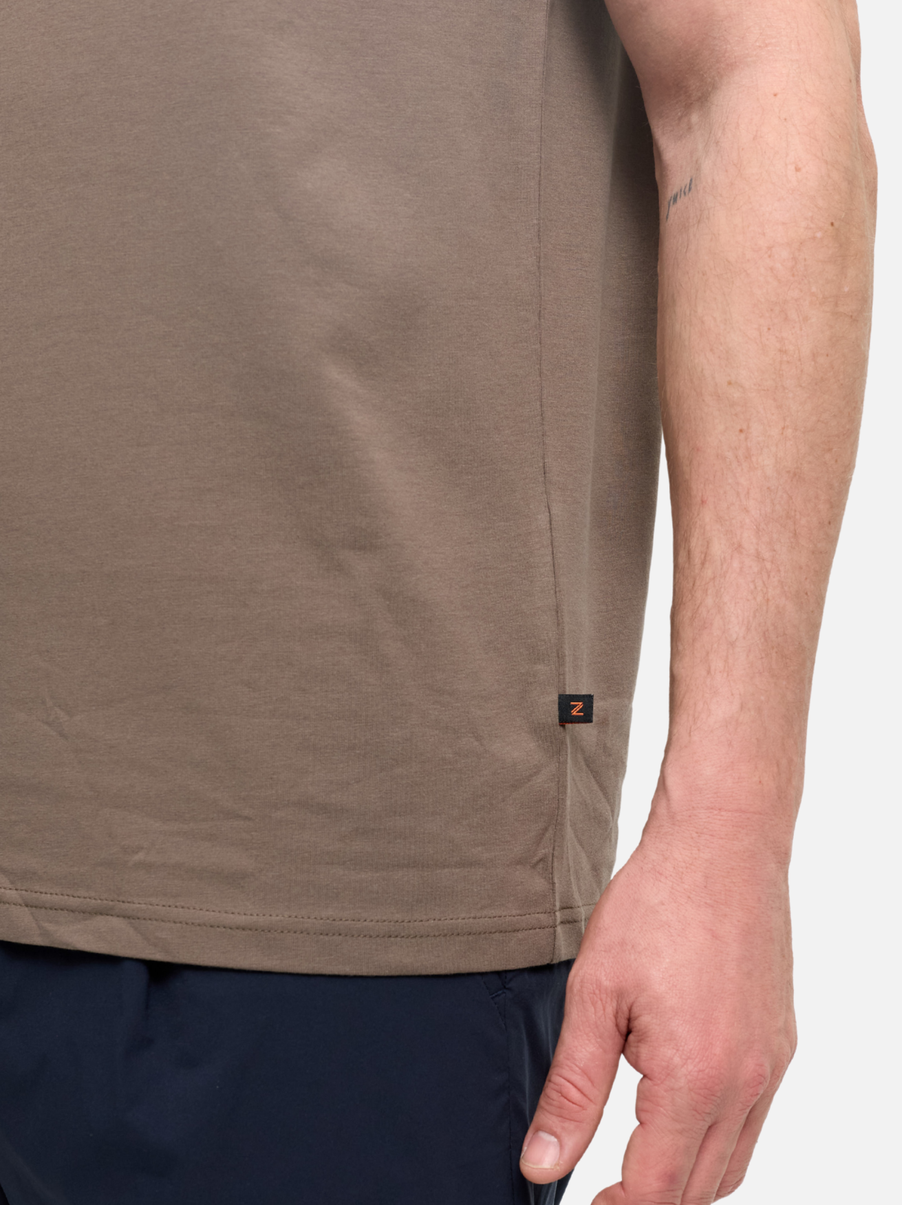 DiFlo T-Shirt Slim Fit | Med. Brown