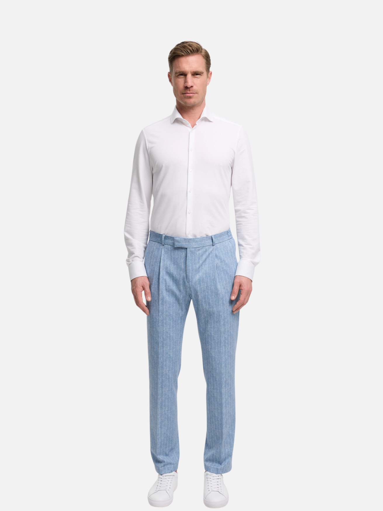Herren Hose DiConnor40 SE in Med. Blue, Vorderansicht