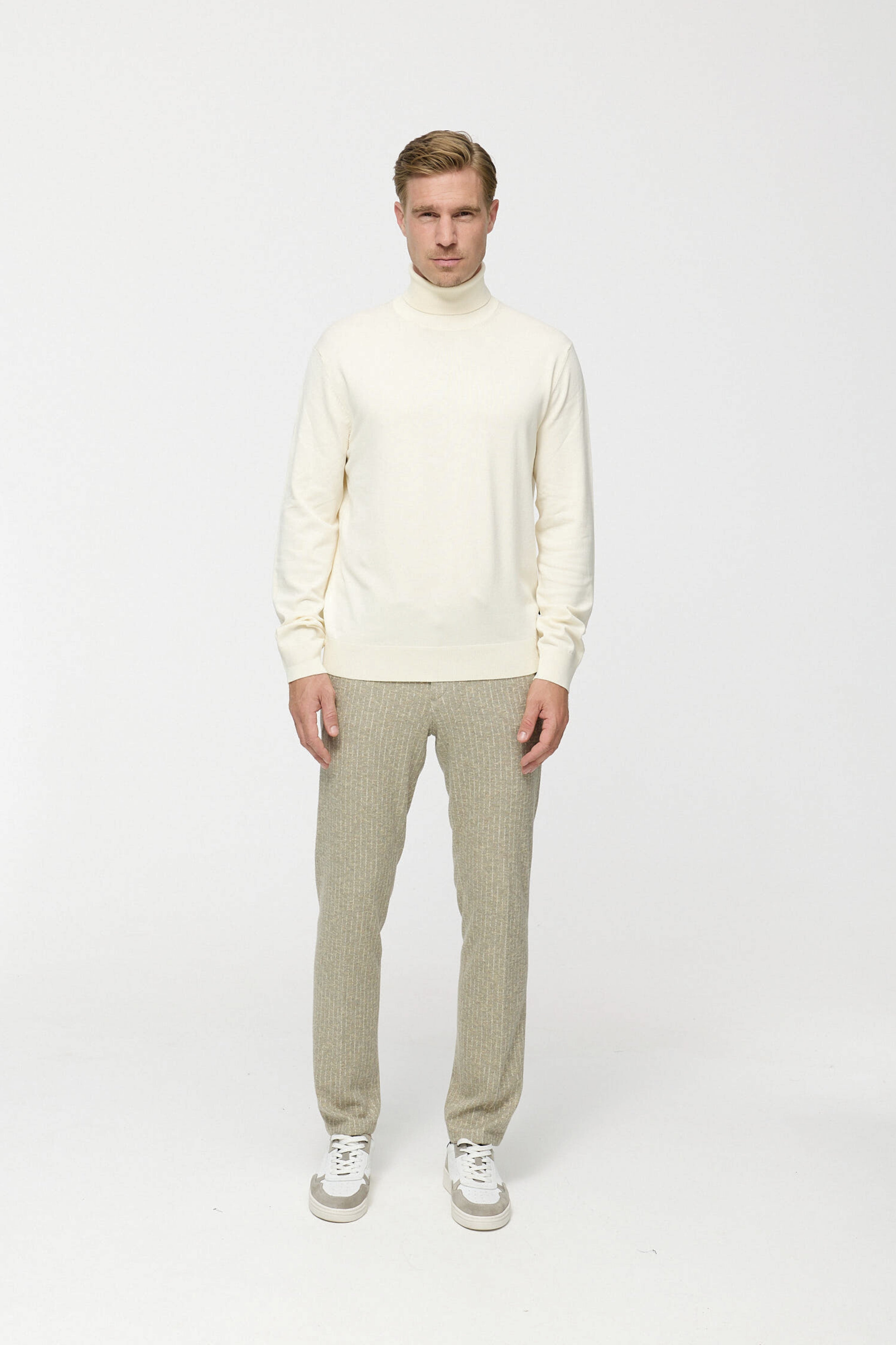 Rollkragen Pullover DiRyan 408-120 Off-White