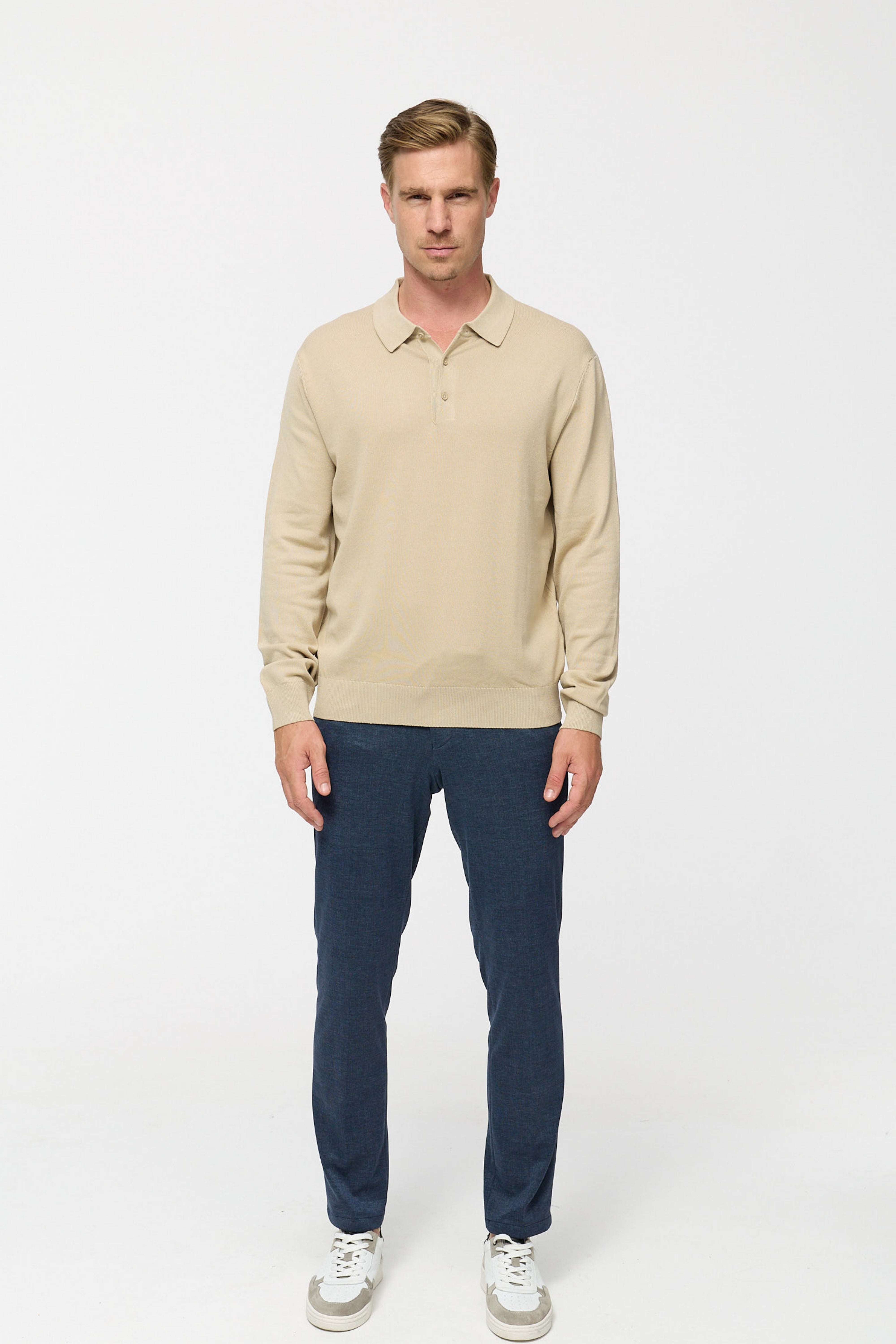 Knitwear Shirt DiGin 408-220 Beige