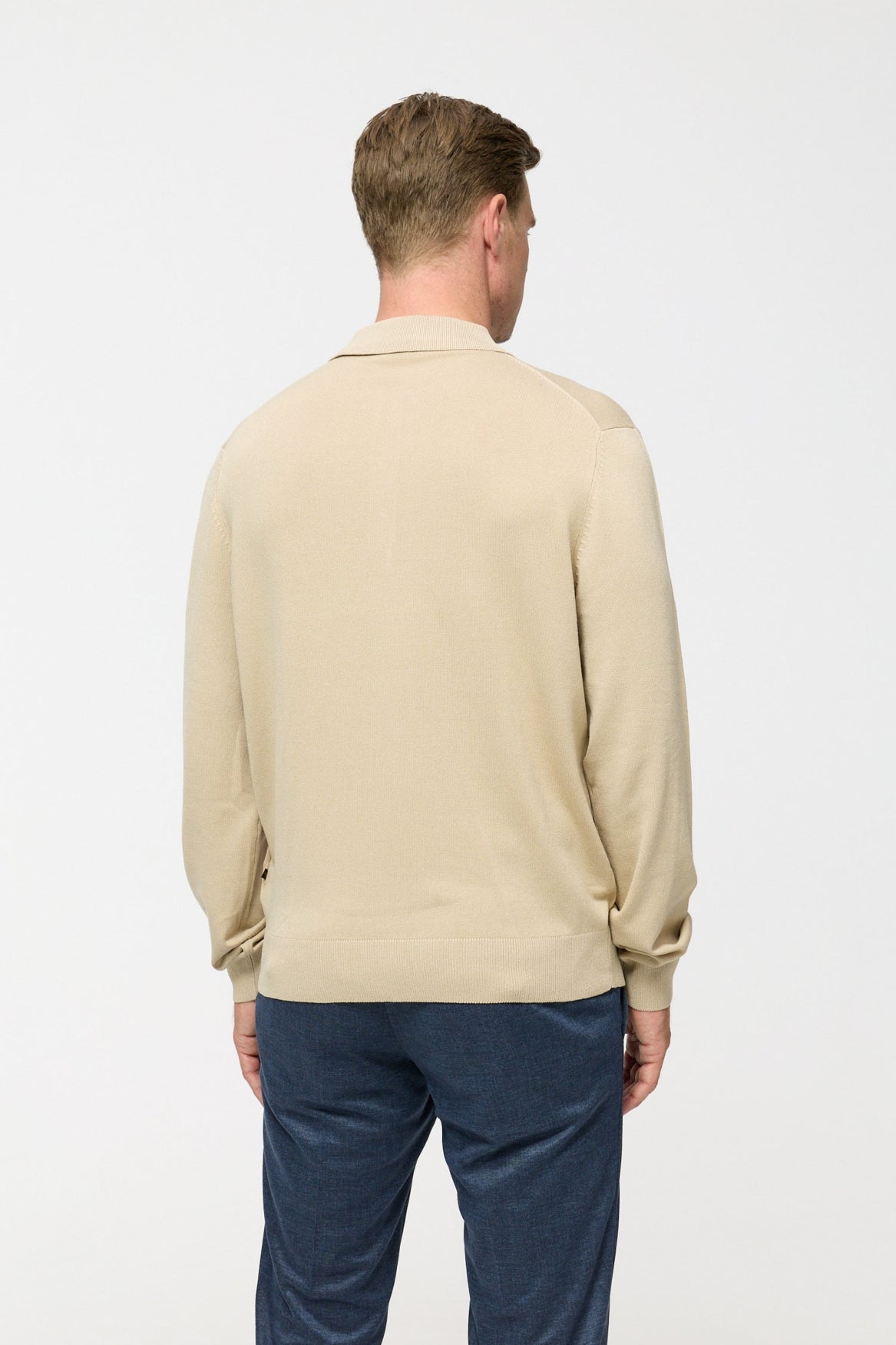 DiGin Sweater Slim Fit | Lt. Beige