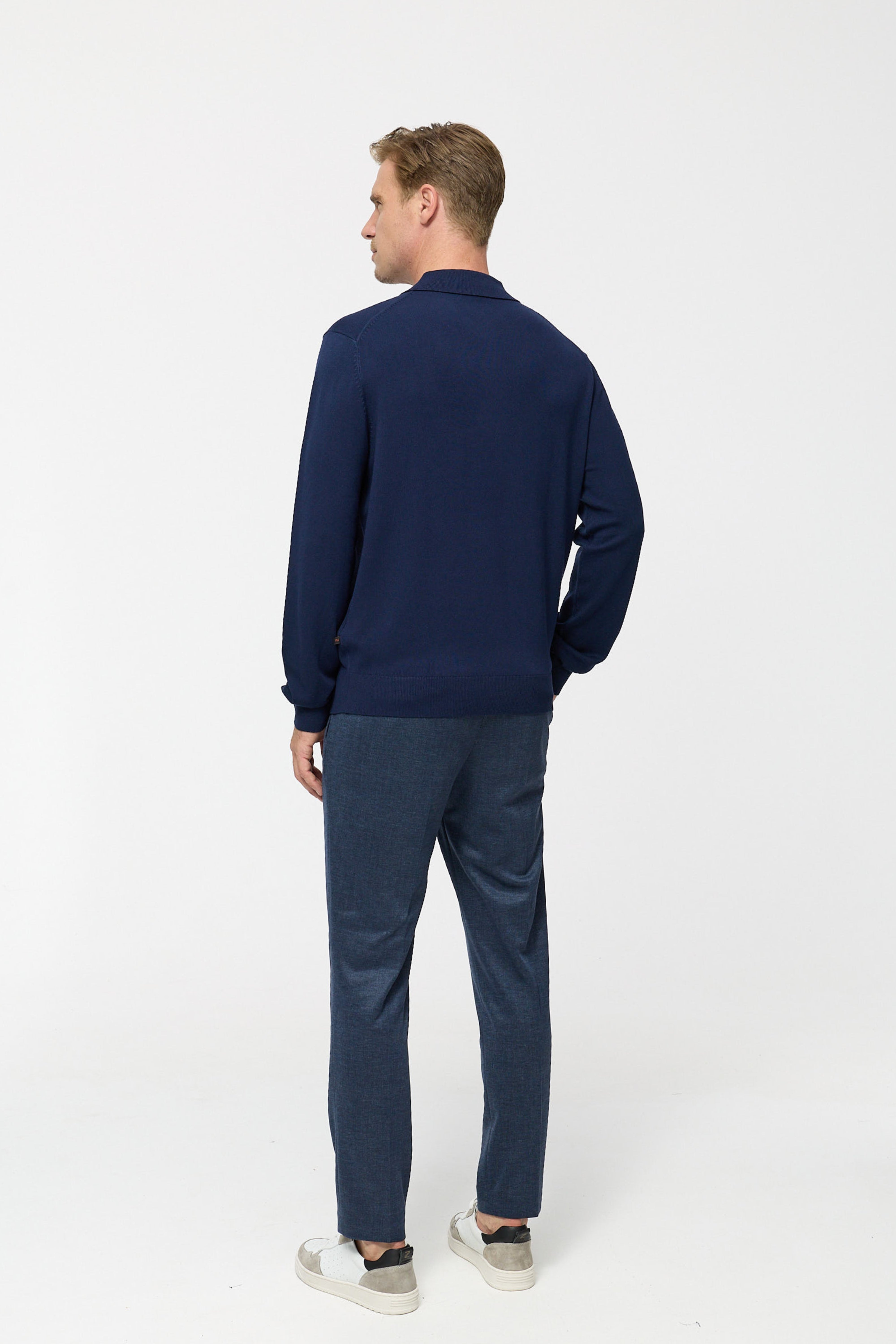 Knitwear Shirt DiGin 408-680 Navy