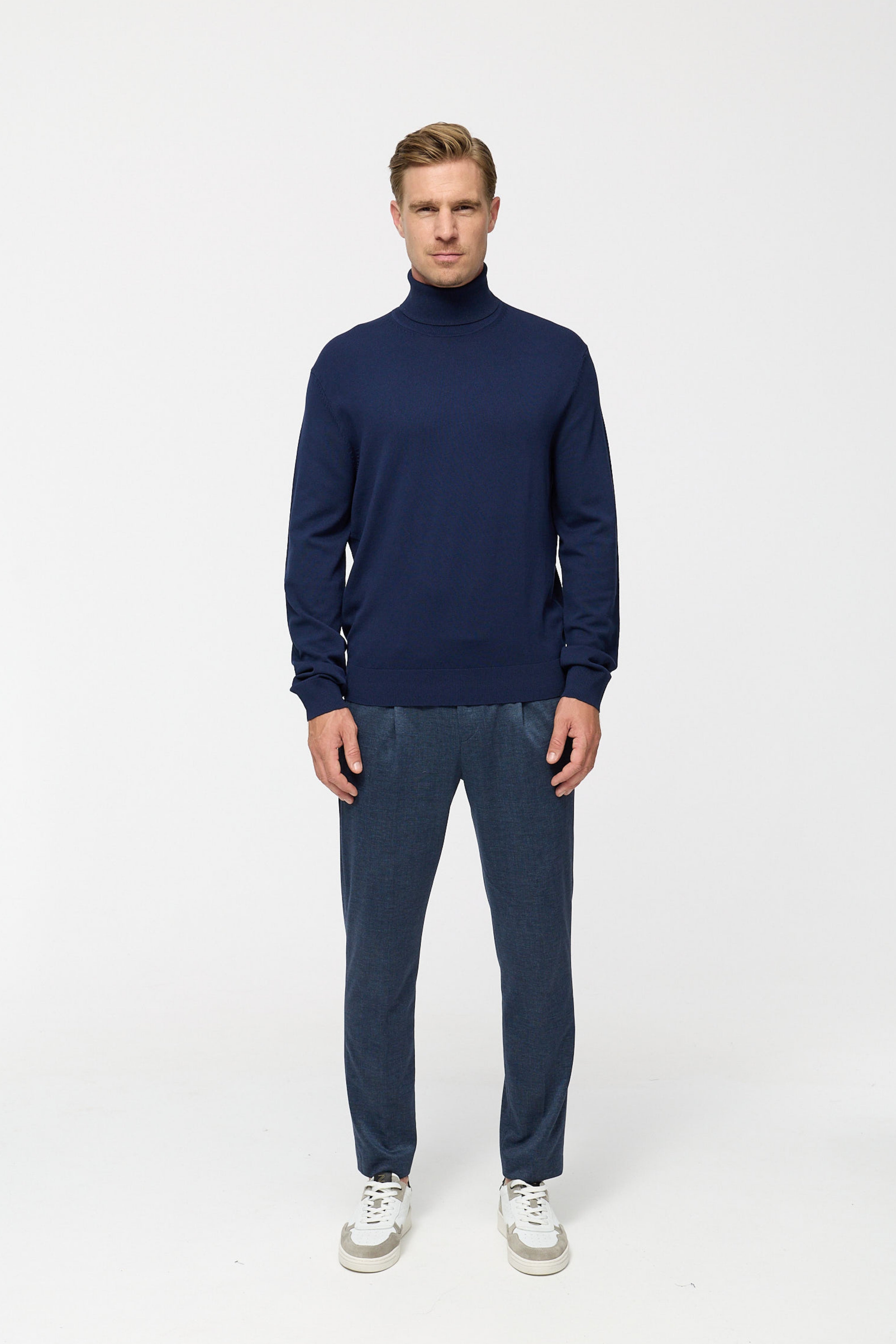 Rollkragen Pullover DiRyan 408-680 Navy