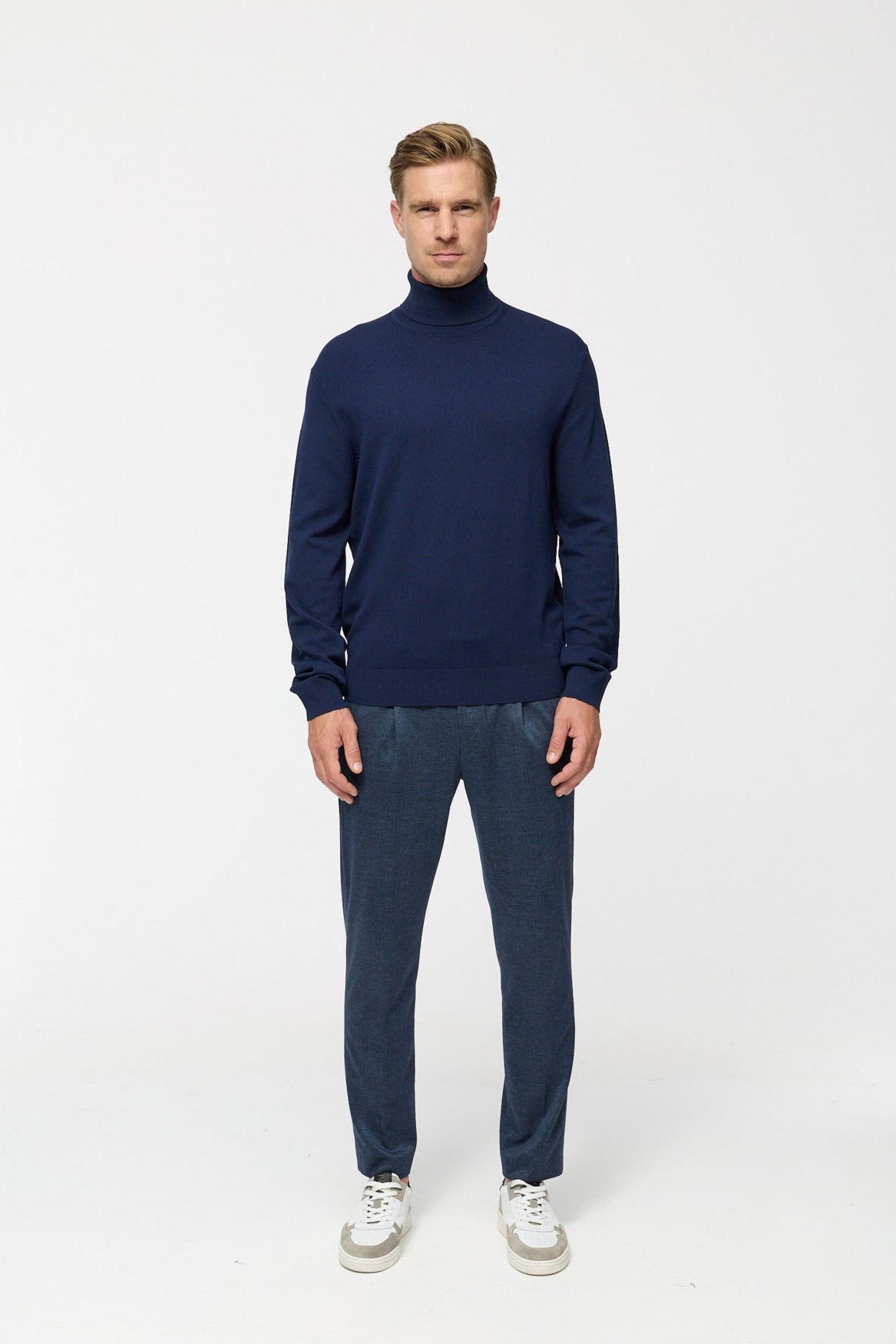 Rollkragen Pullover DiRyan 408-680 | Navy