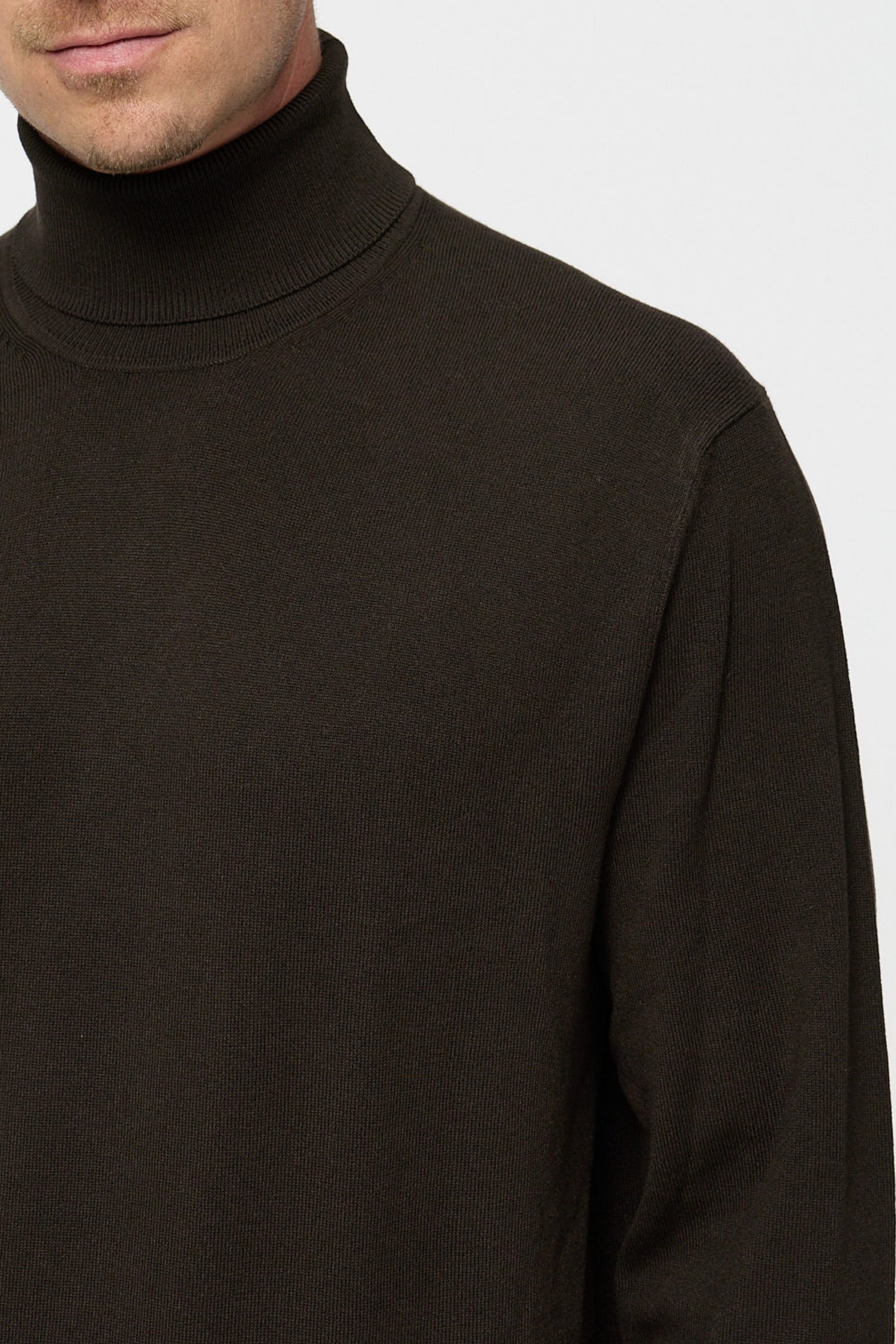 Rollkragen Pullover DiRyan 408-880 Dark Brown