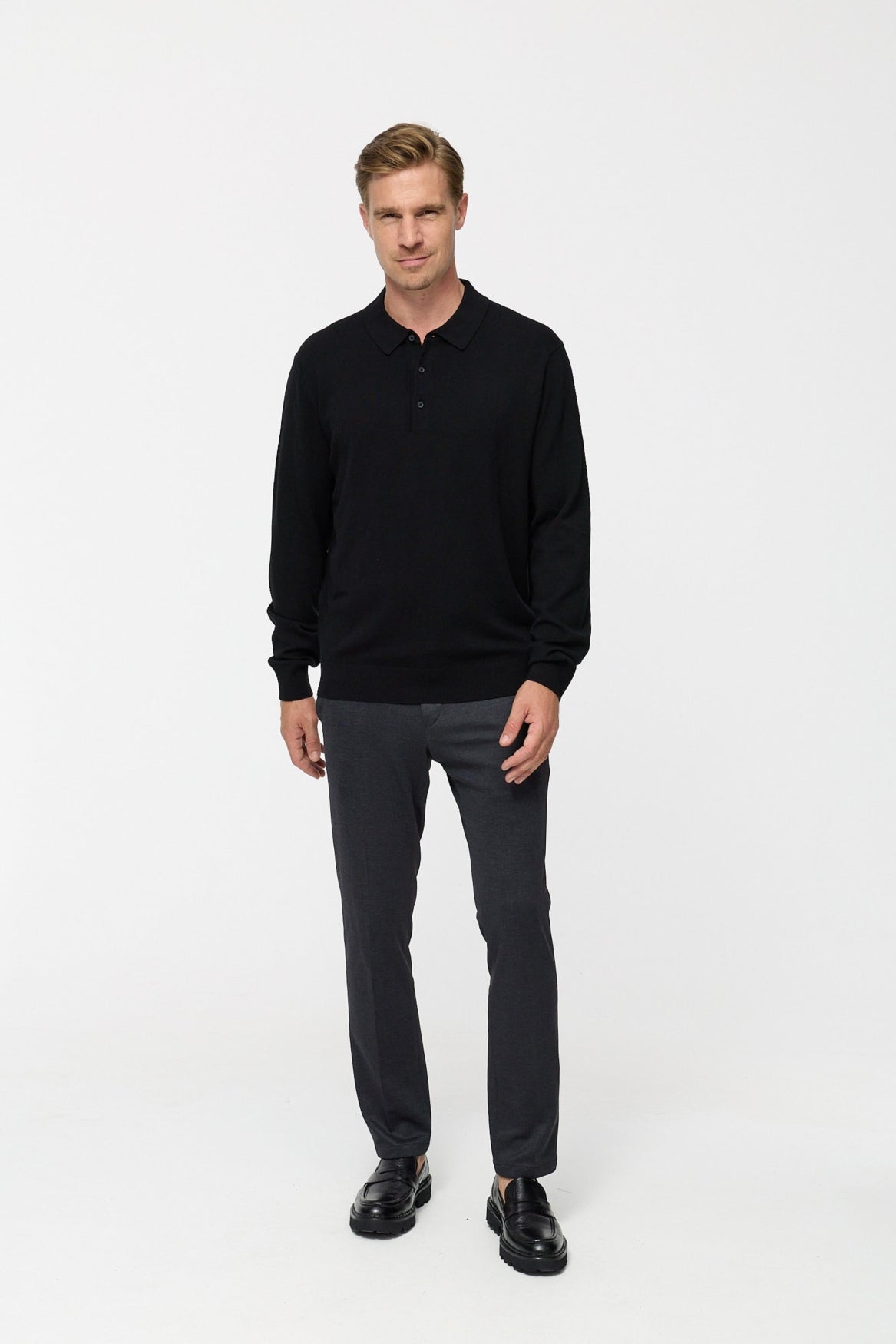 DiGin Sweater Slim Fit | Black