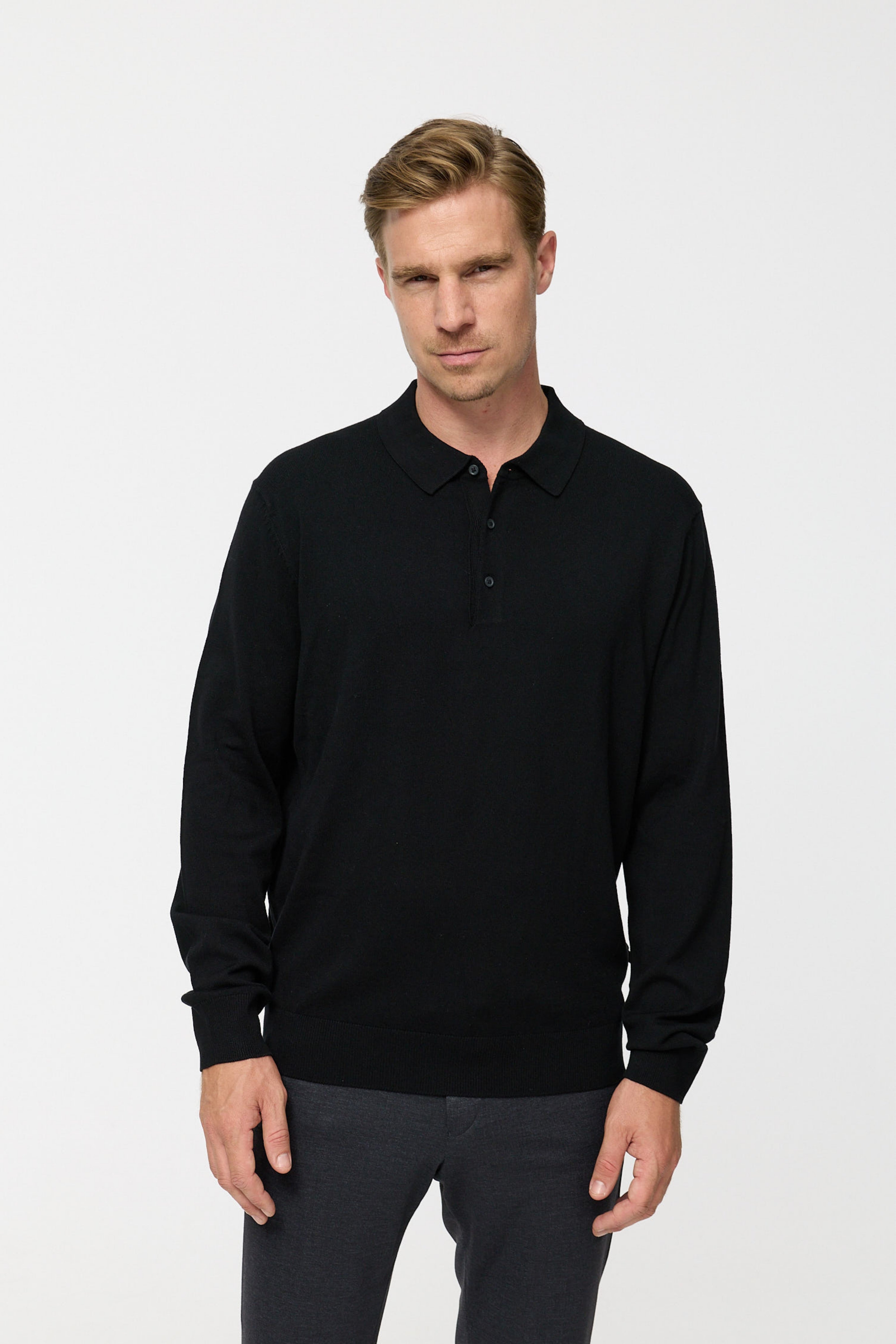 Knitwear Shirt DiGin 408-900 Black