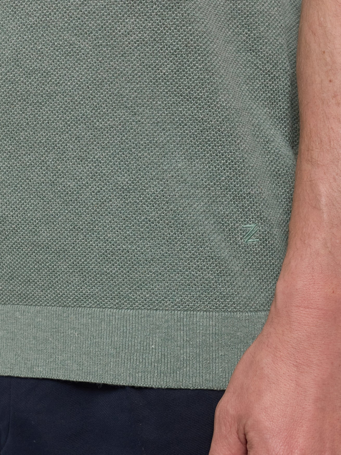 Herren T-Shirt DiVanni in Olive, Lifestyle