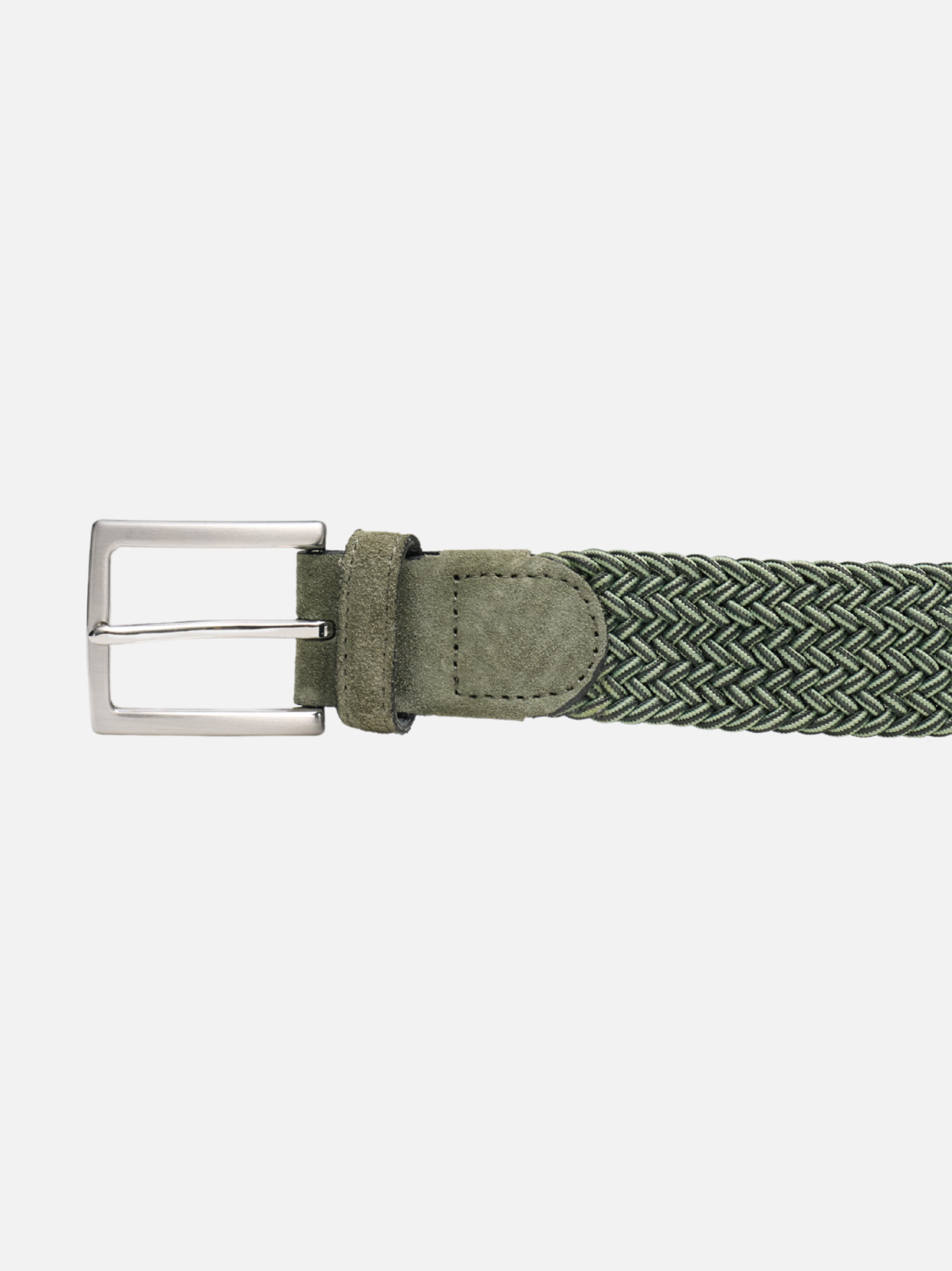 Herren Gürtel DiGido in Green, Seitenansicht