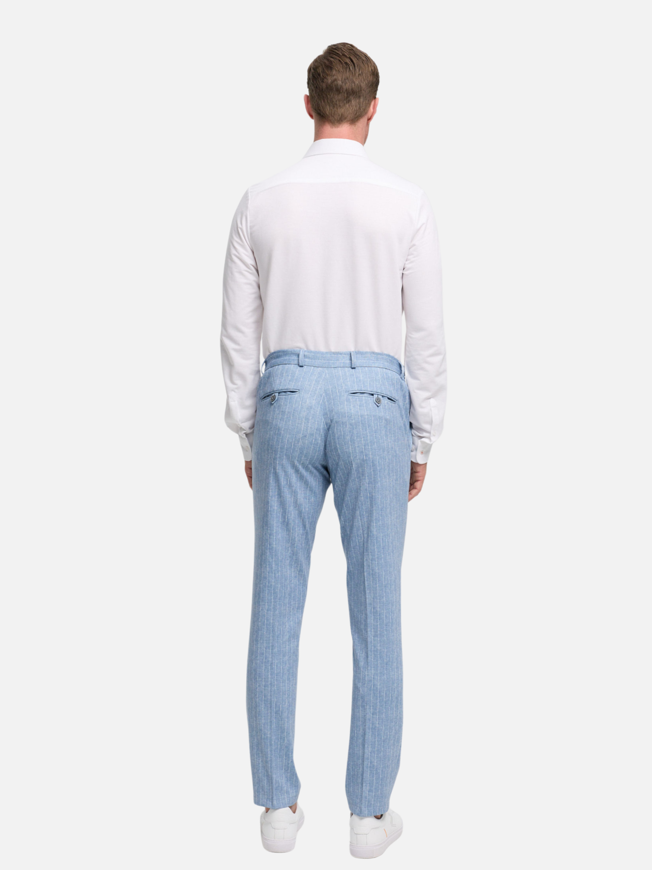 Herren Hose DiSpartaflex SE in Med. Blue, Rückansicht