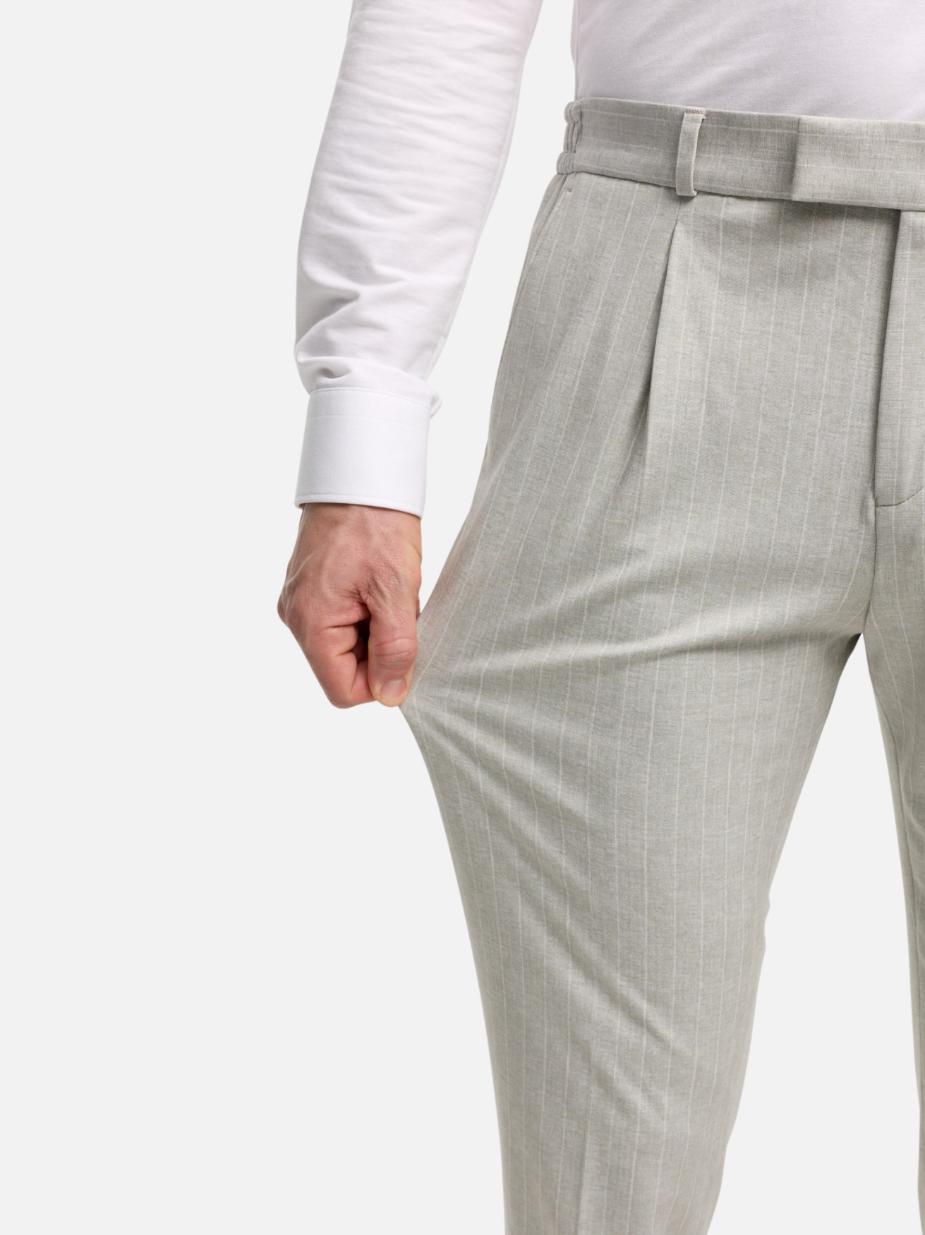 Herren Hose DiConnor40 SE in Med. Grey, Lifestyle