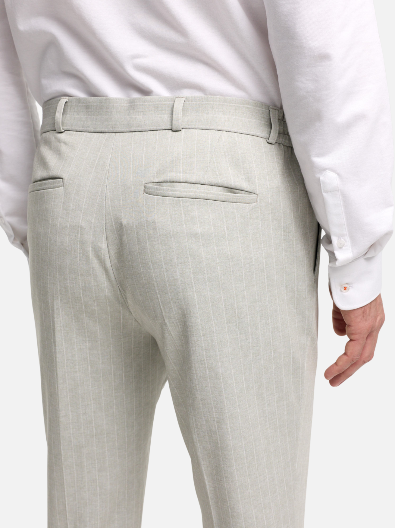 Herren Hose DiConnor40 SE in Med. Grey, Detailansicht