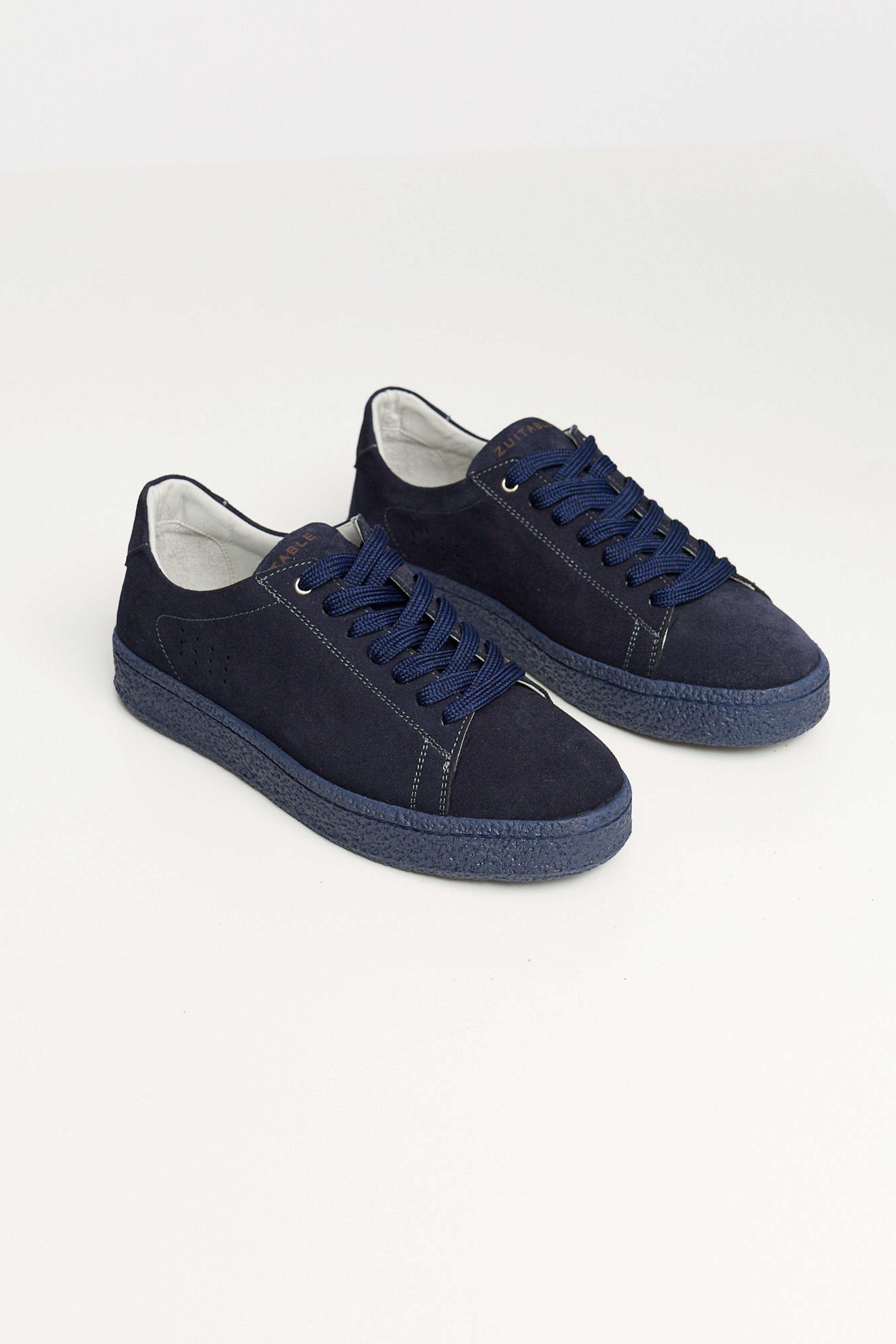 Leder Sneaker DiCampino 827-690 Dark Blue