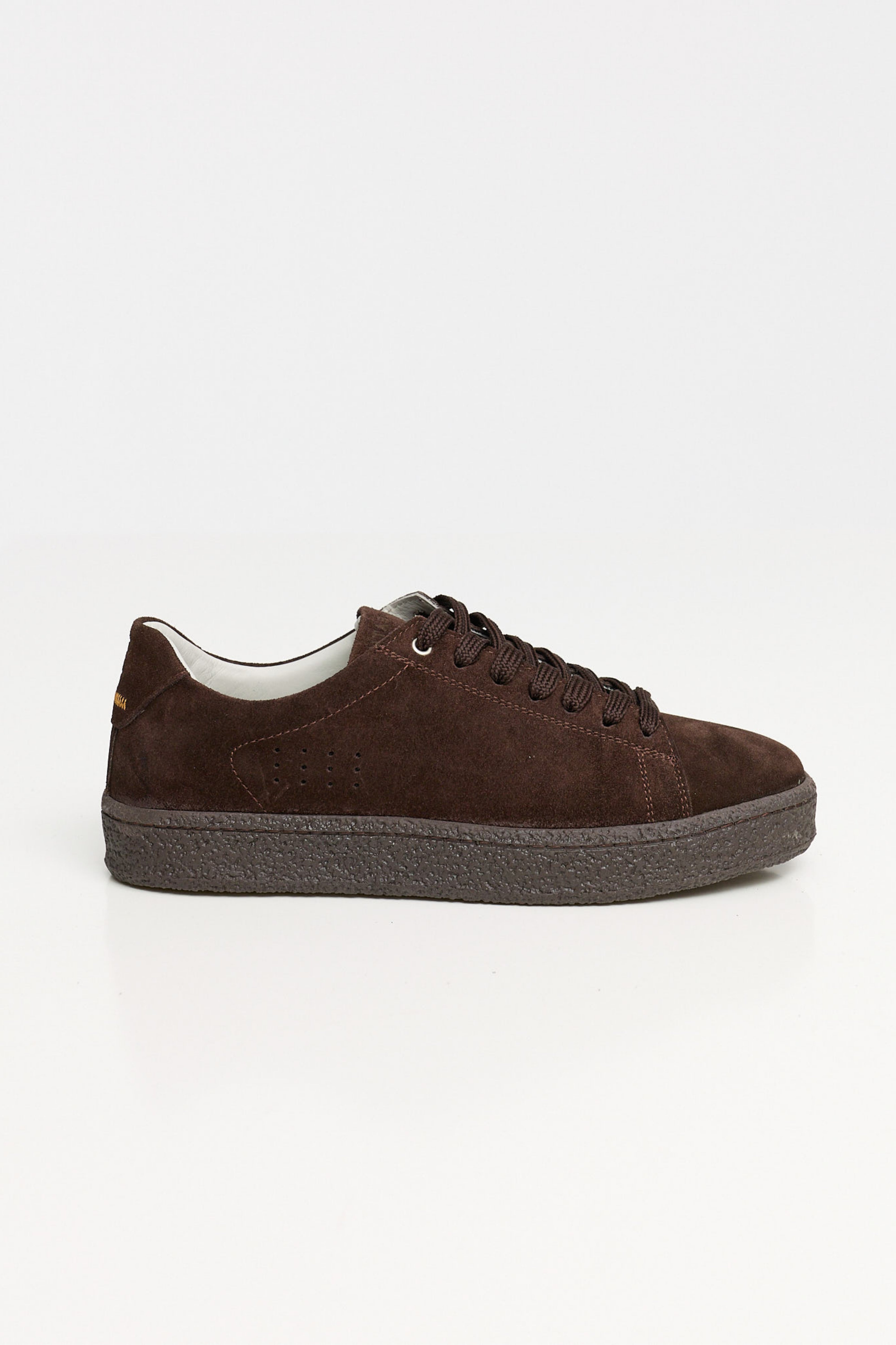 Leder Sneaker DiCampino 827-890 Dark Brown