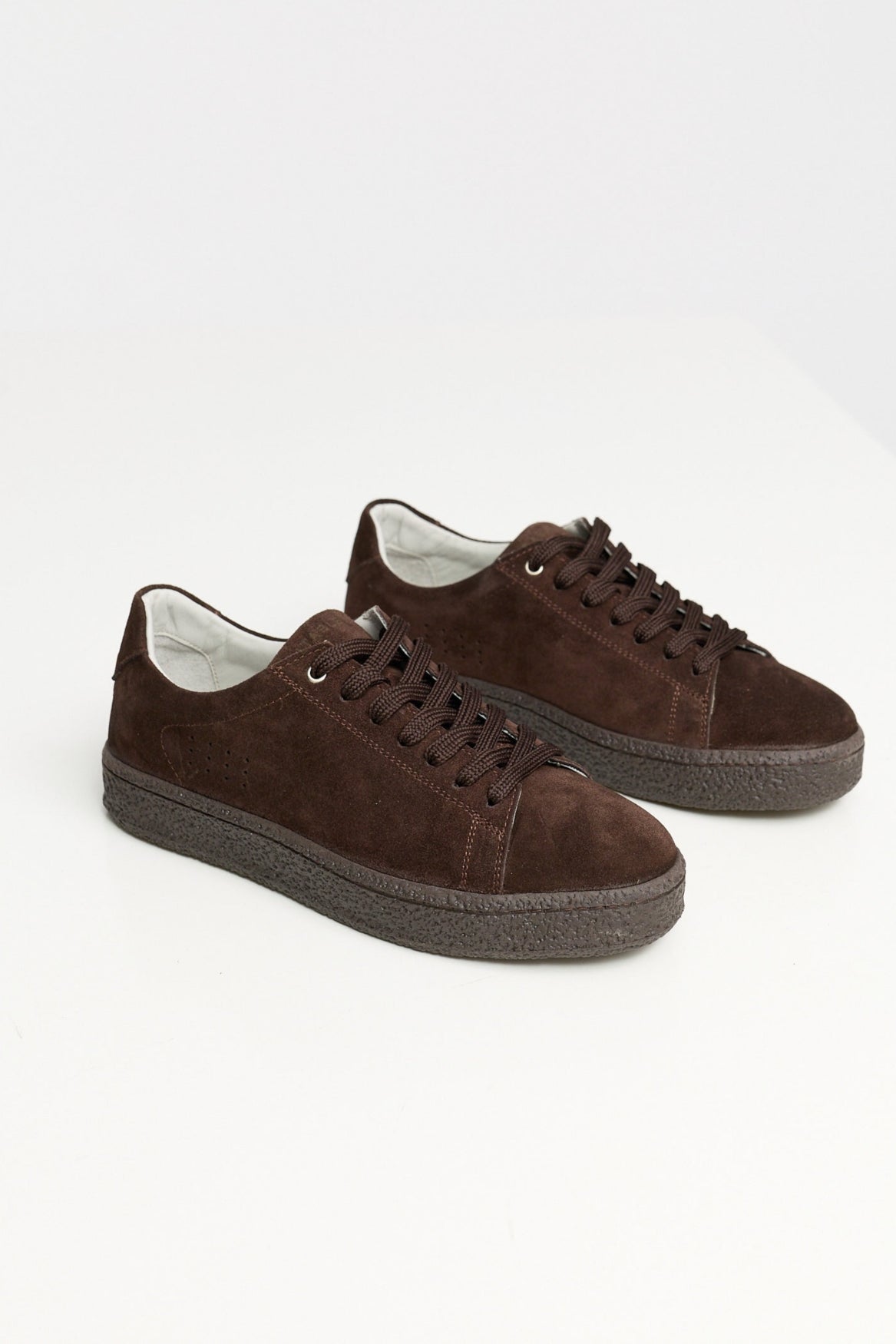 Leder Sneaker DiCampino 827-890 | Dk. Brown