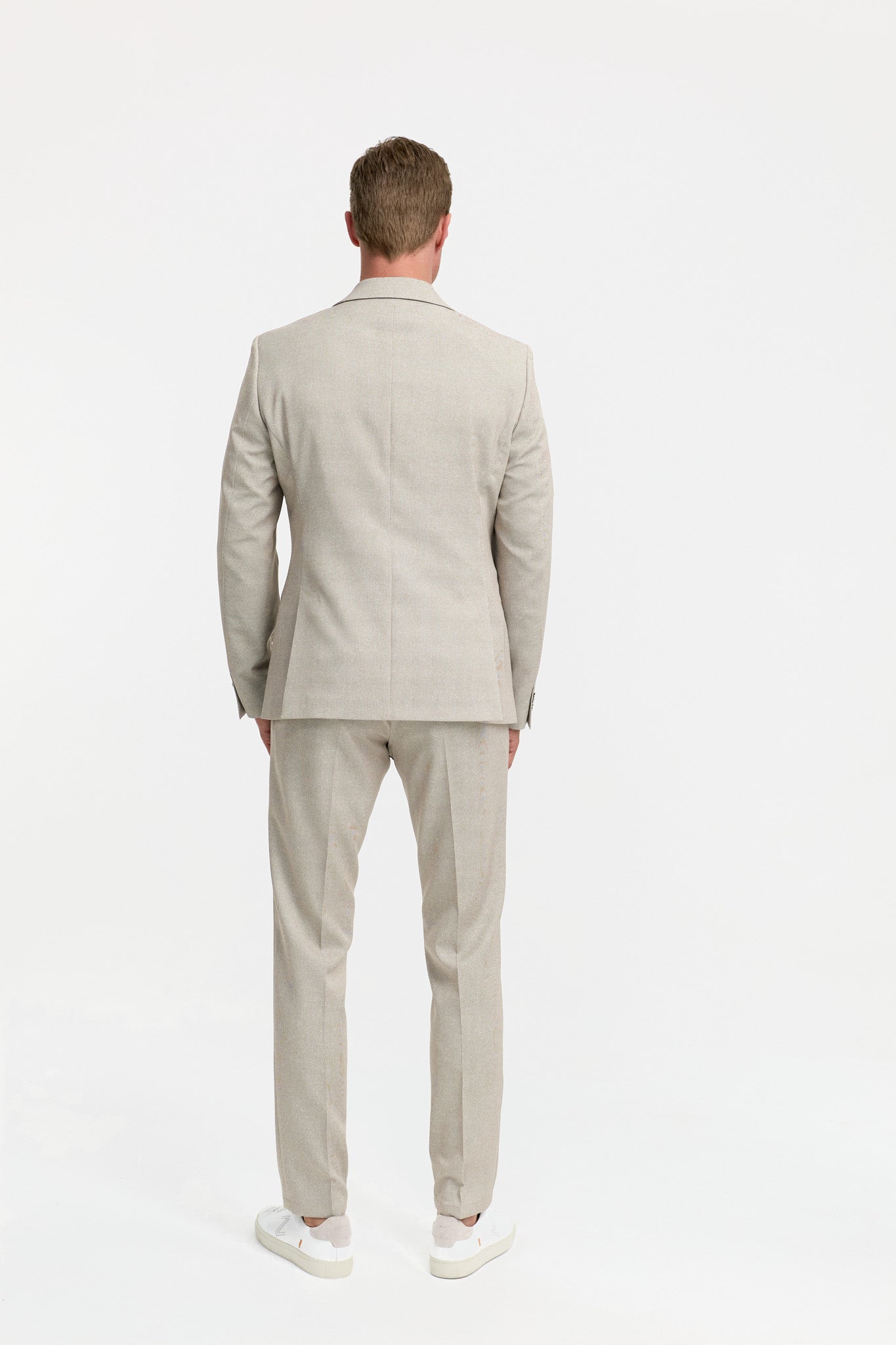 Herren Sakko DiNick in Lt. Beige, Seitenansicht