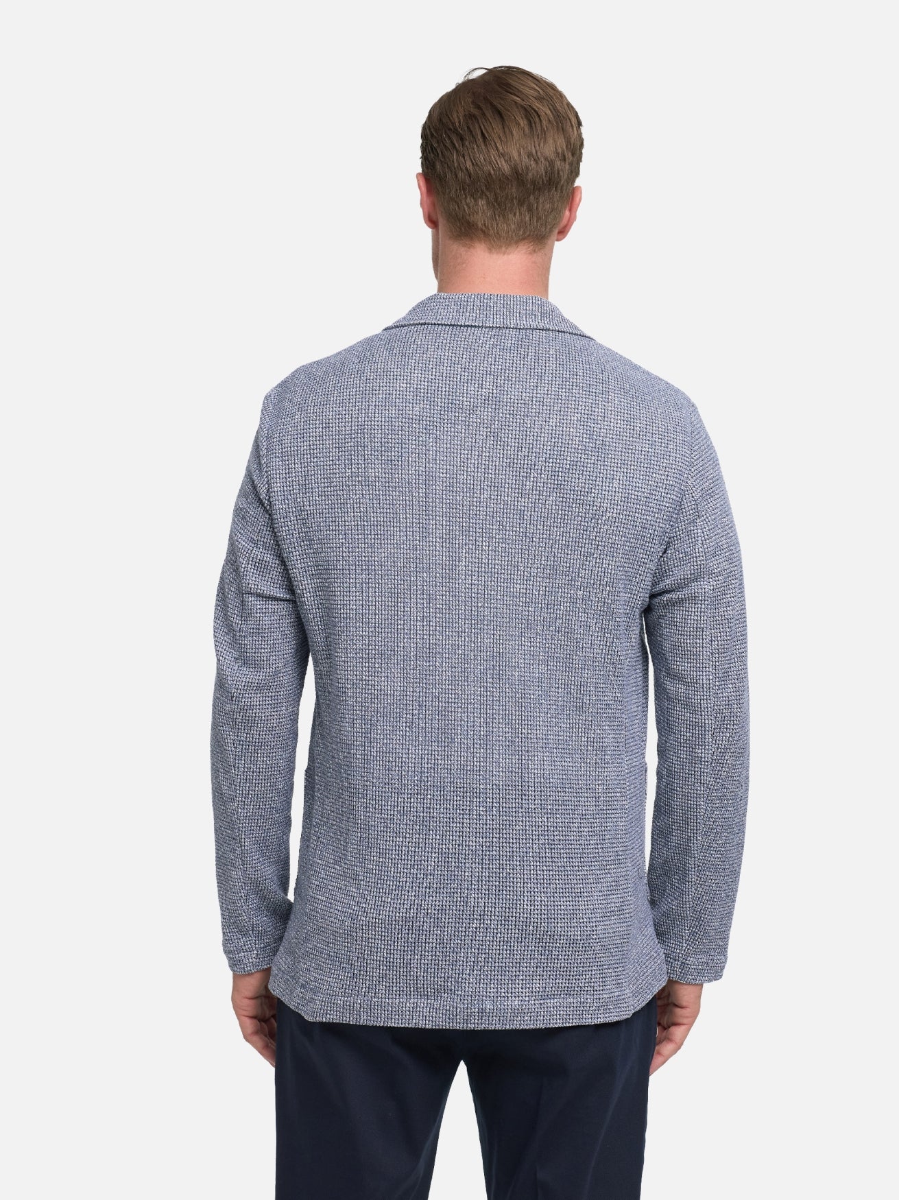 Herren Sakko DiFab in Med. Blue, Rückansicht