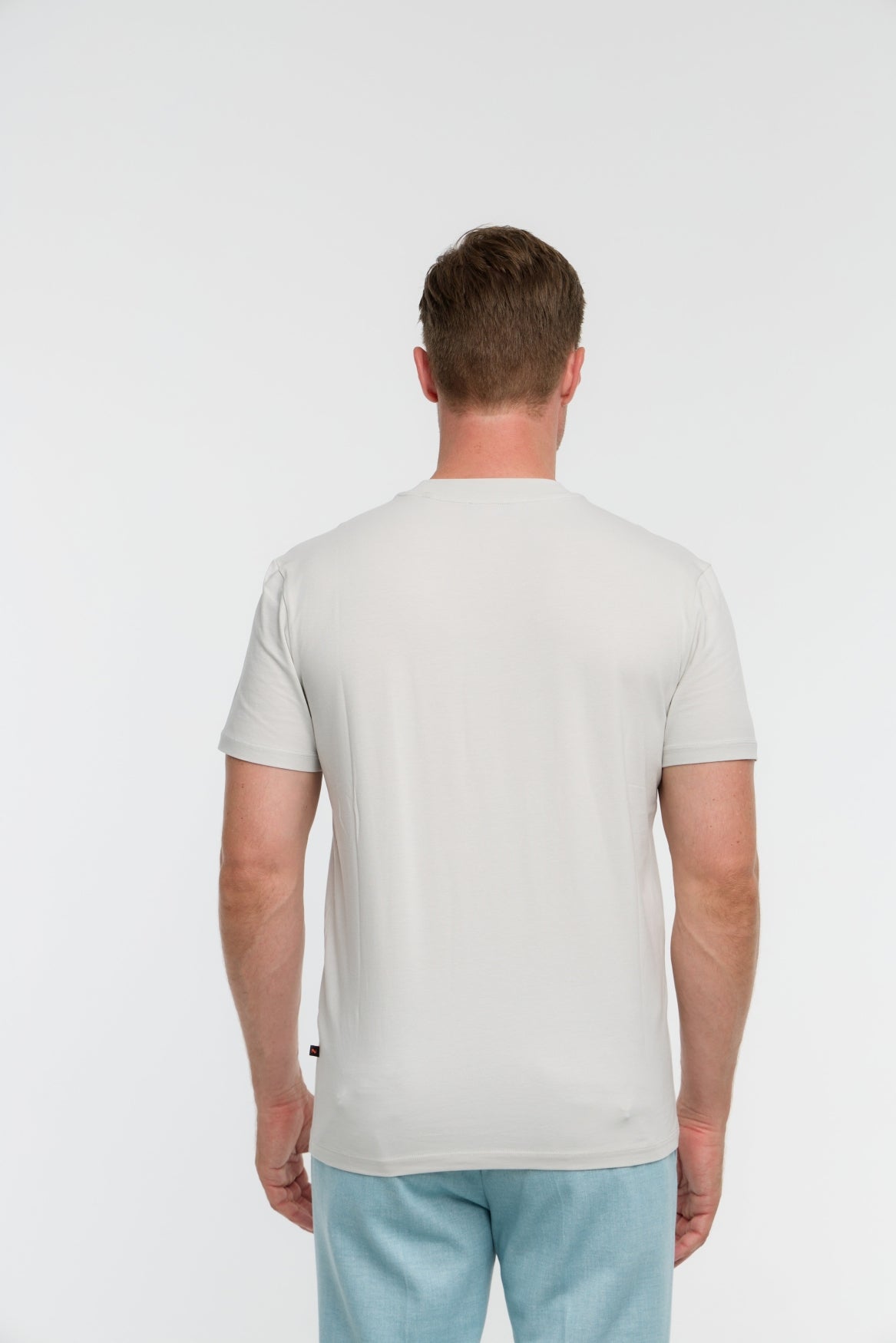 Herren T-Shirt DiFlo in Lt. Grey, Seitenansicht
