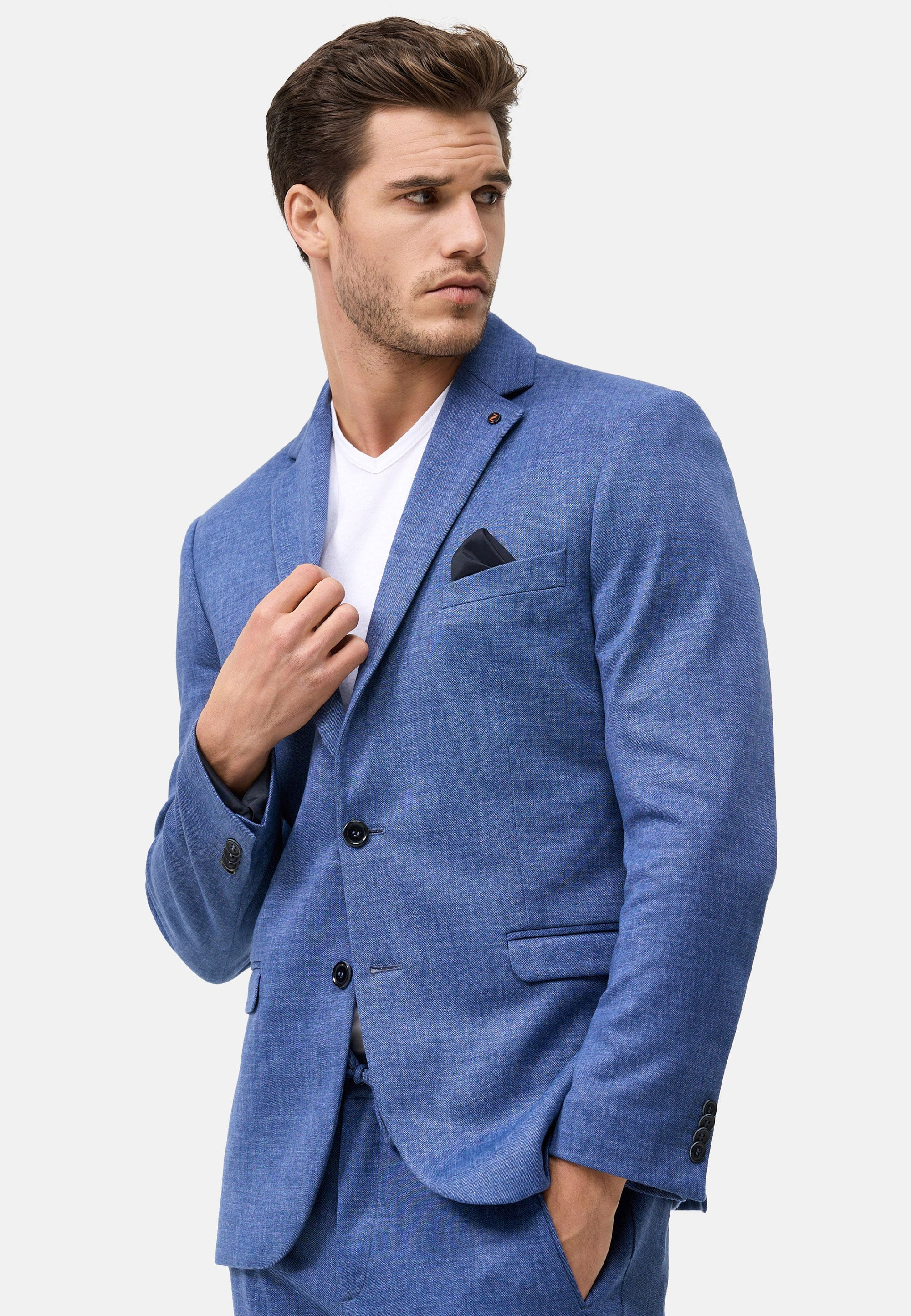 DiNick Sakko Slim Fit | Jeansblue