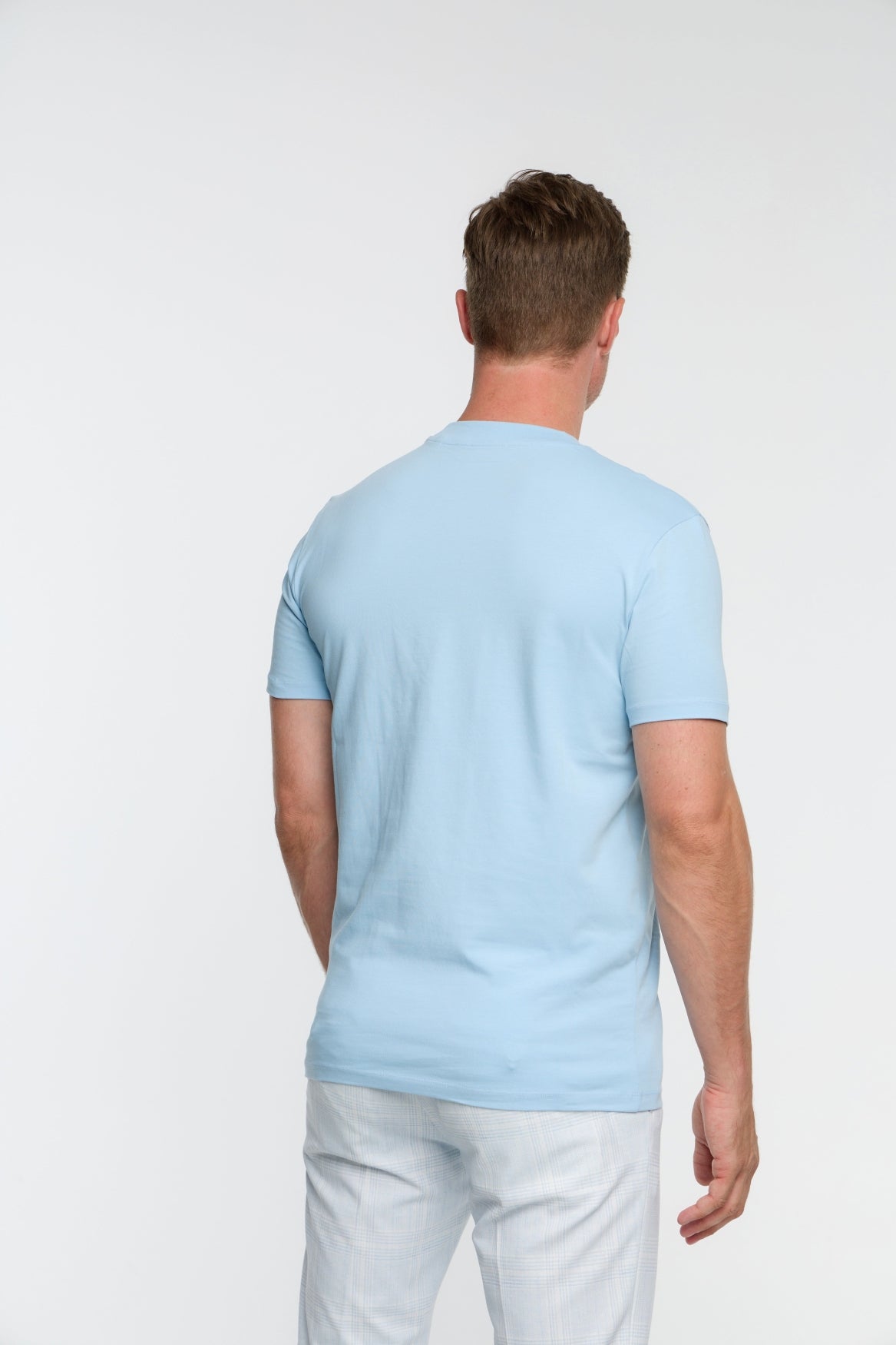 Herren T-Shirt DiFlo in Lt. Blue, Seitenansicht
