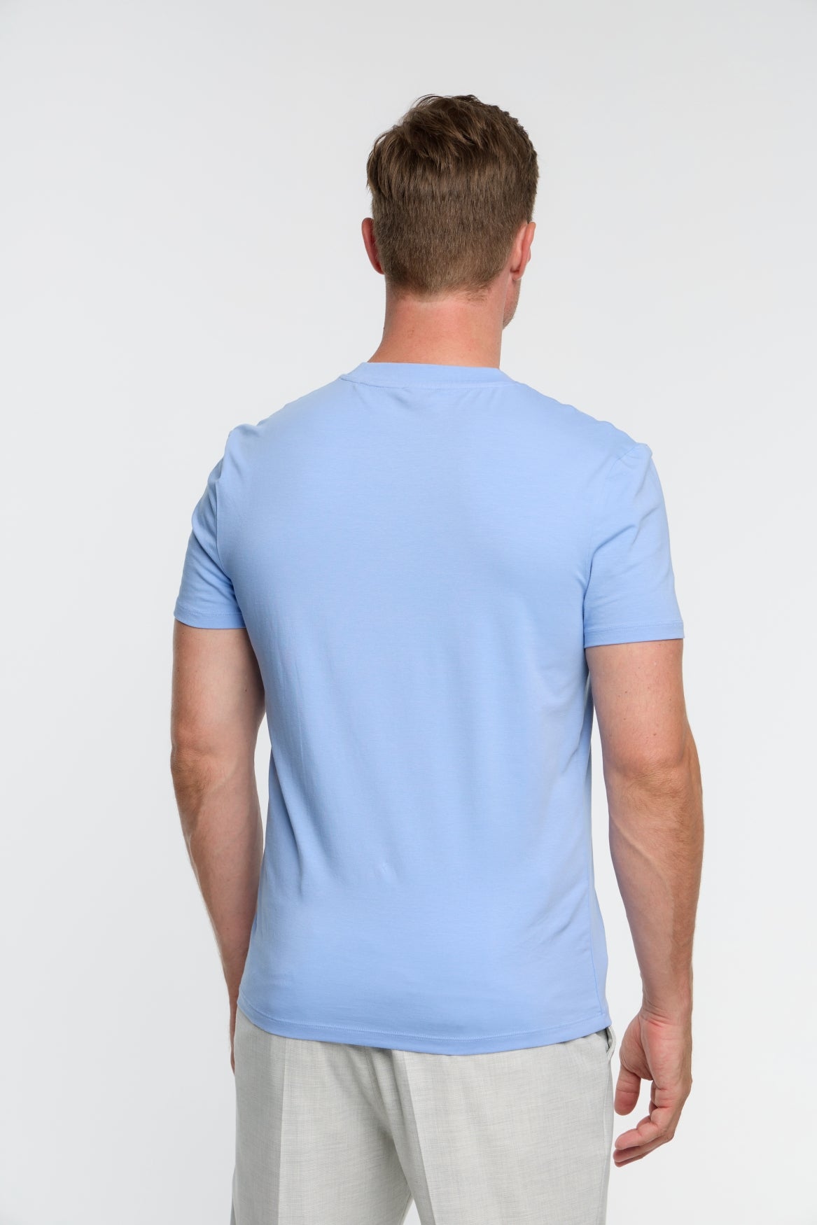 Herren T-Shirt DiFlo in Bright Blue, Seitenansicht