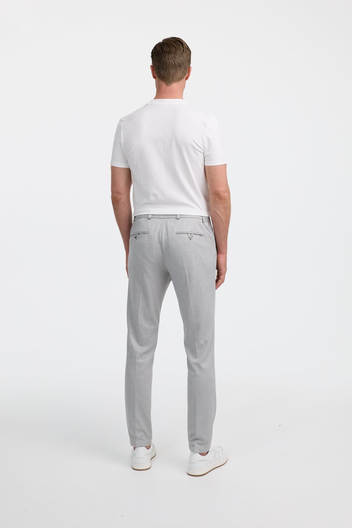Herren Hose DiSpartaflex SE in Lt. Grey, Rückansicht
