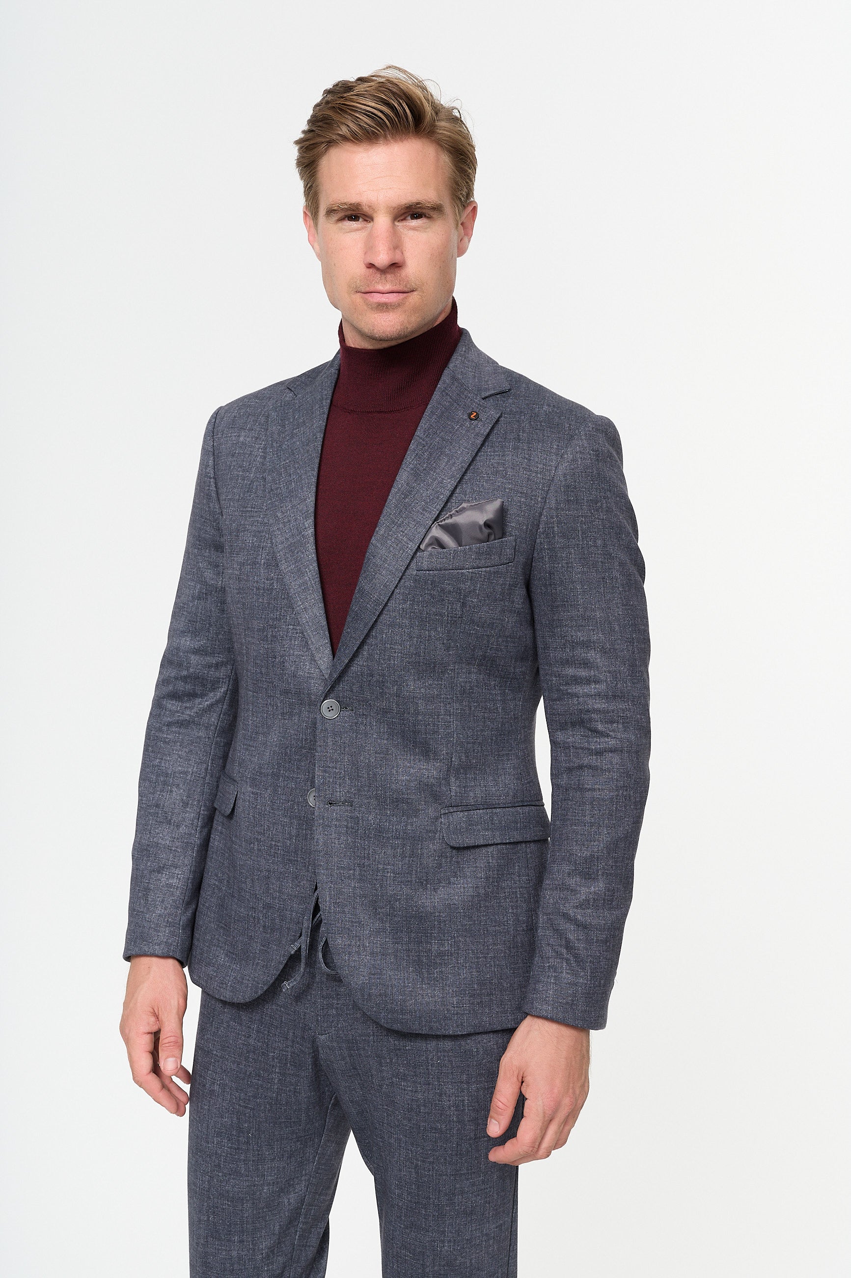 Jersey Sakko DiNick 221605-390 Anthrazit