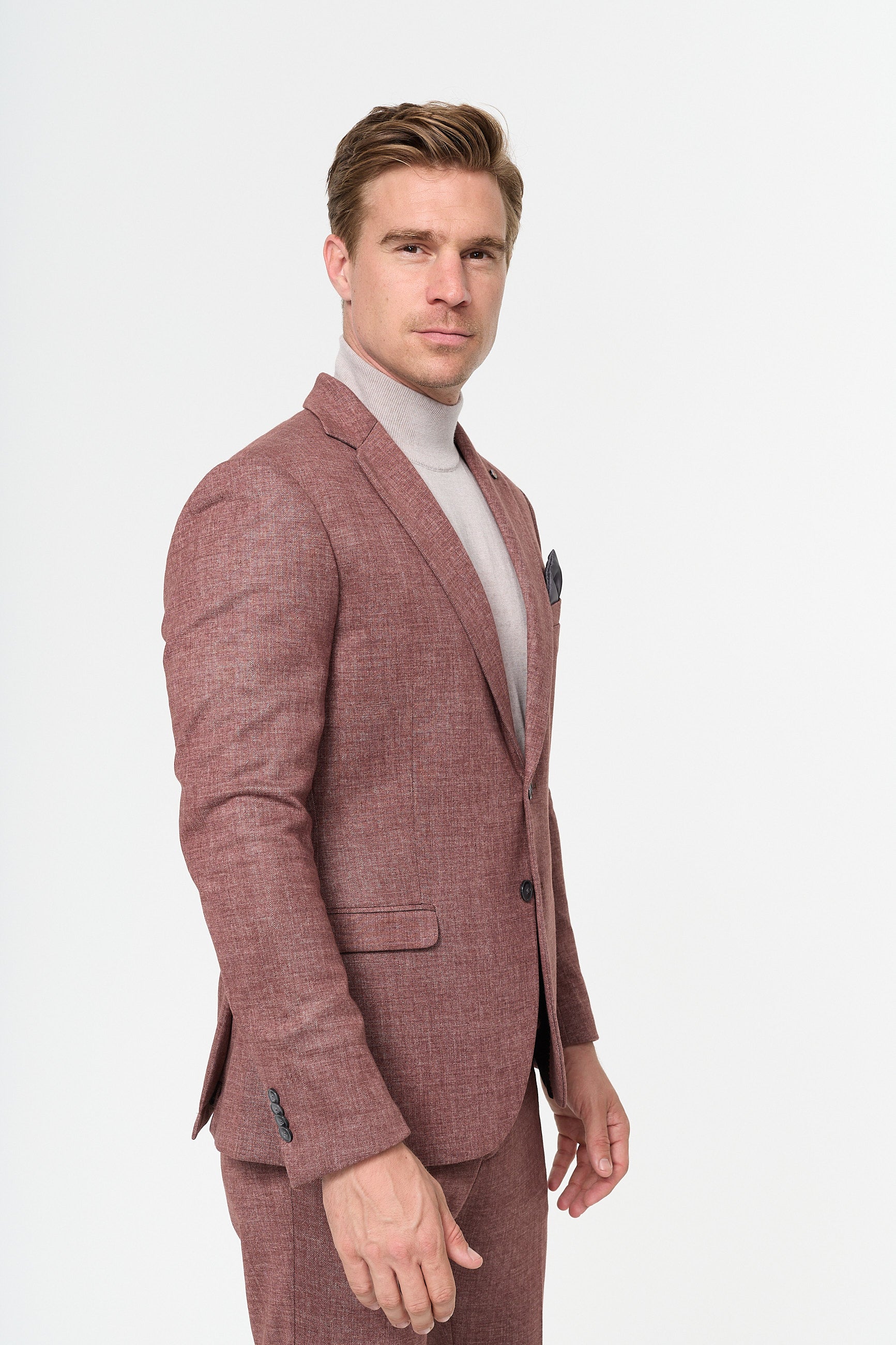 Jersey Sakko DiNick 221605-850 Rust Brown