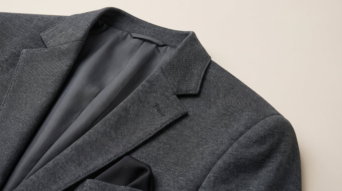 Jersey-Sakko im Büro: Outfits für fünf Arbeitstage