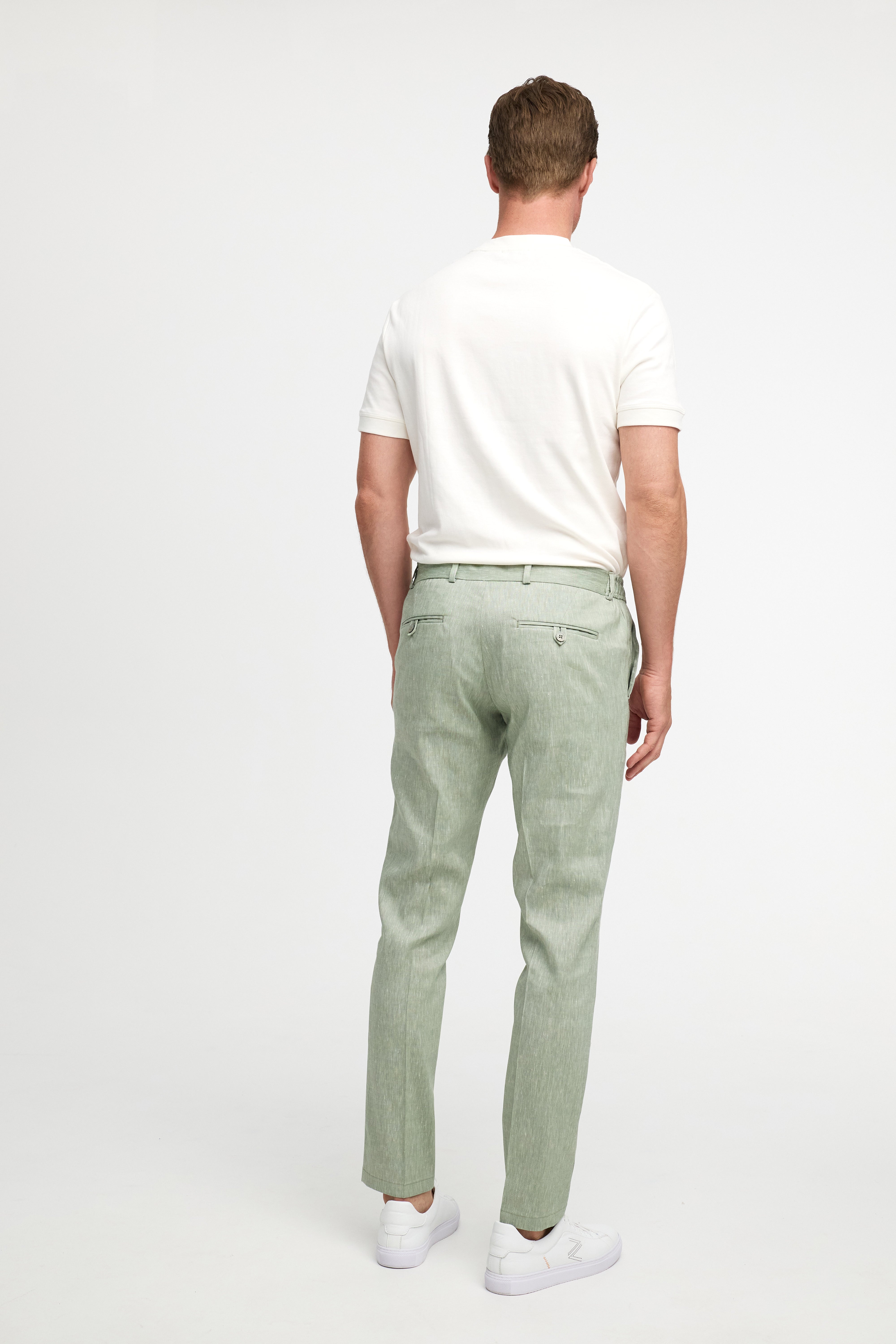 Leinen Hose DiSpartaflex SE 211547-720 Salbei