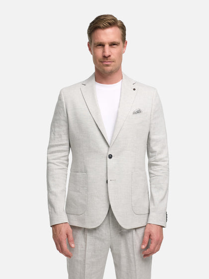 DiNick AT Sakko Slim Fit | Lt. Grey