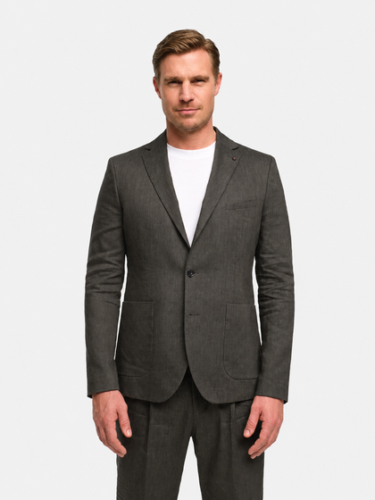DiNick AT Sakko Slim Fit | Dk. Brown