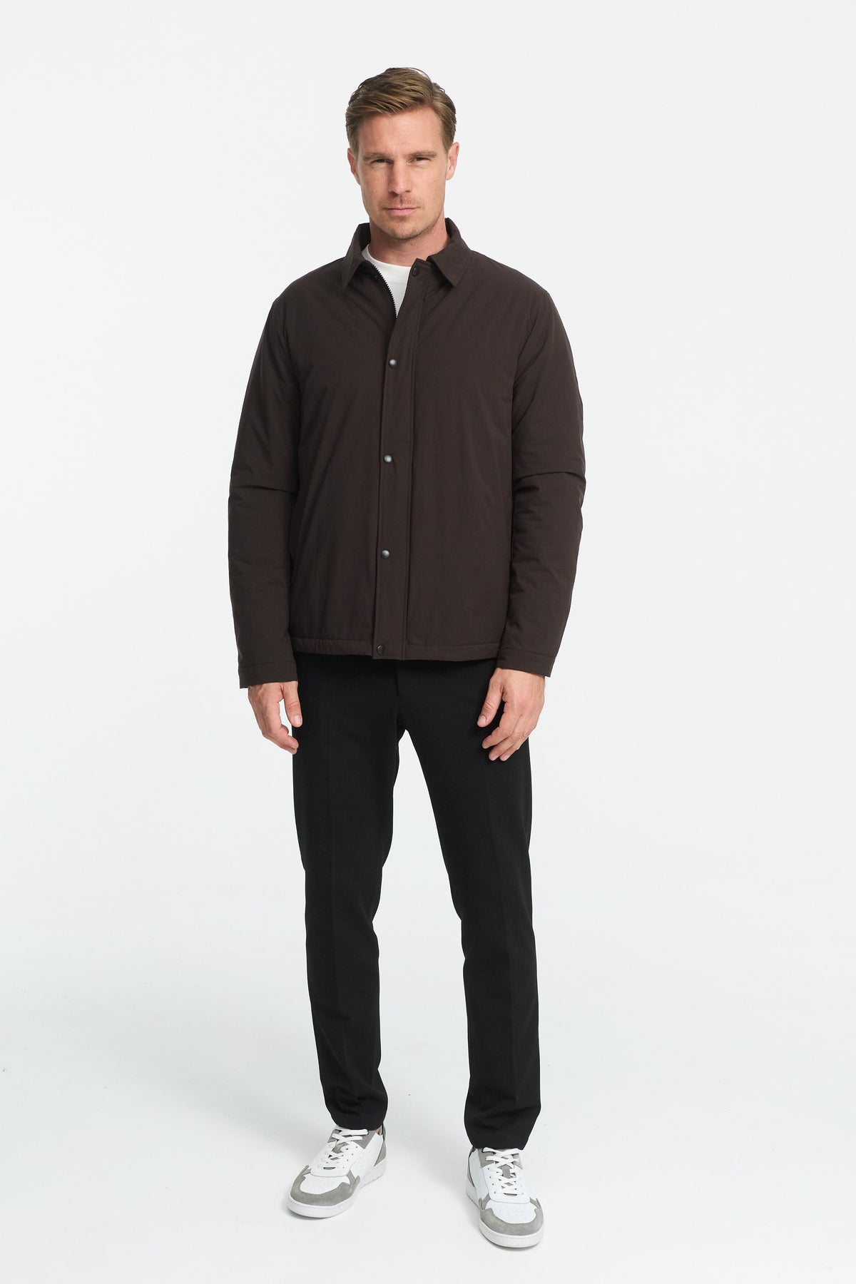 DiMo Jacke Regular Fit | Dk. Brown