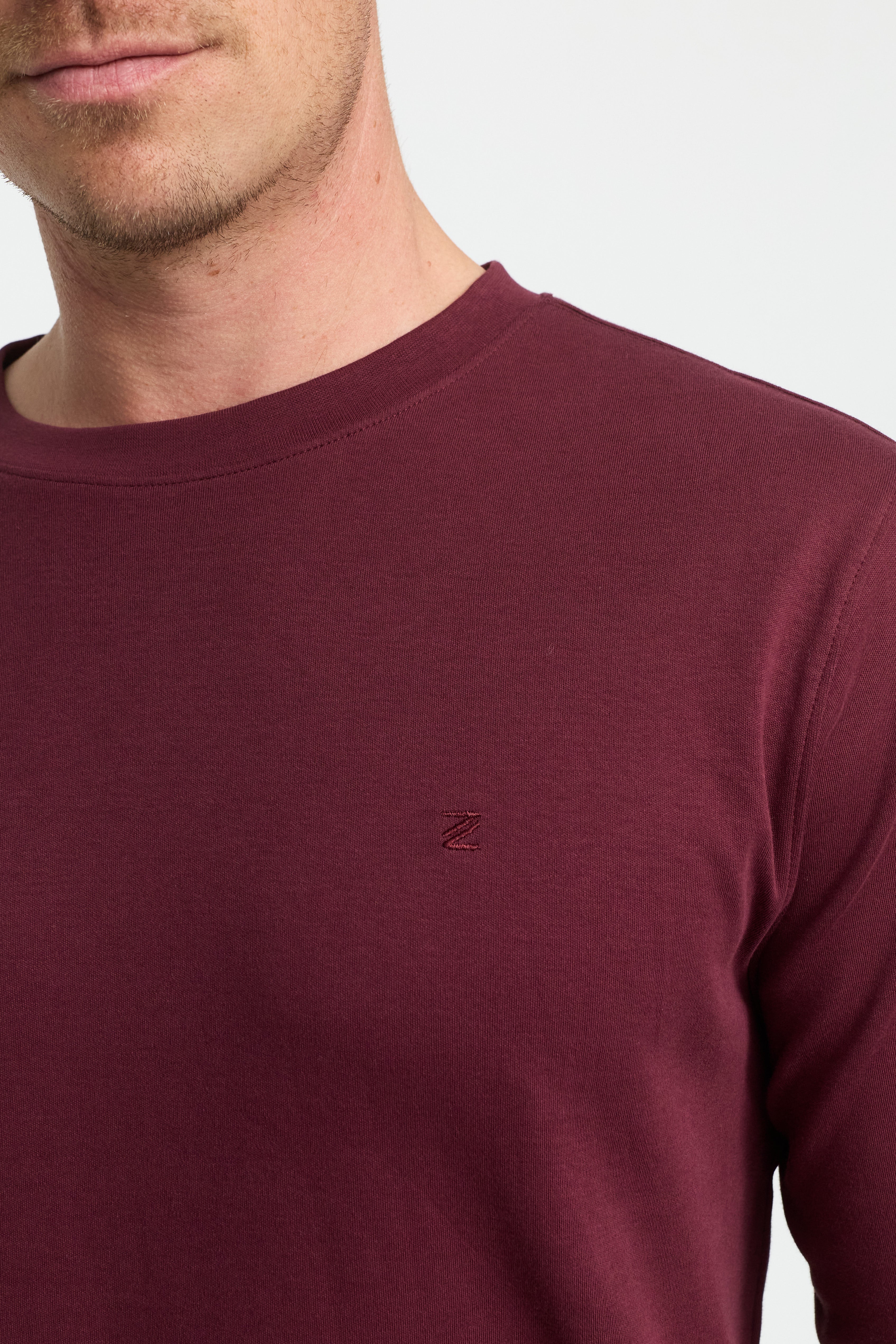 T-Shirt DiOwen 213-580 Dark Red