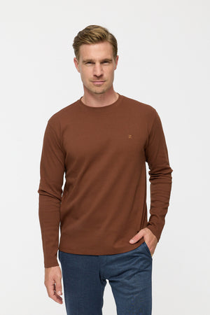 T-Shirt DiOwen 213-850 Brown