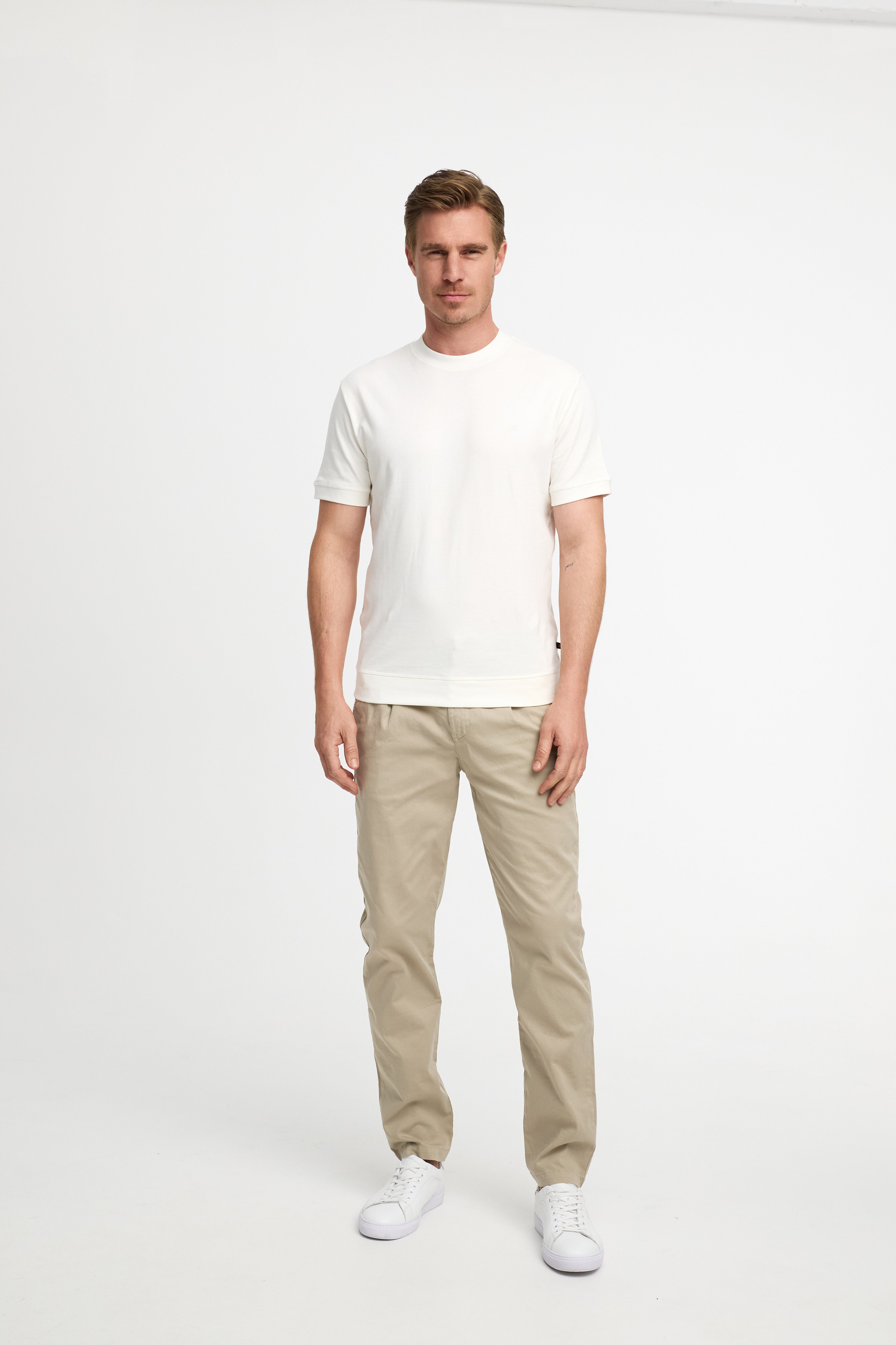 T-Shirt DiRalph 218-120 Off-White