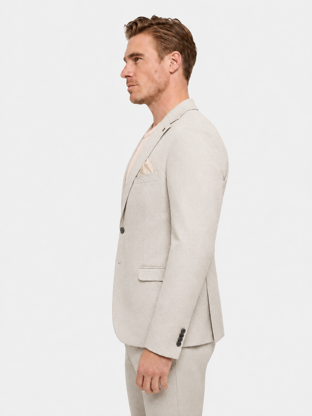 DiNick Sakko Slim Fit | Lt. Beige