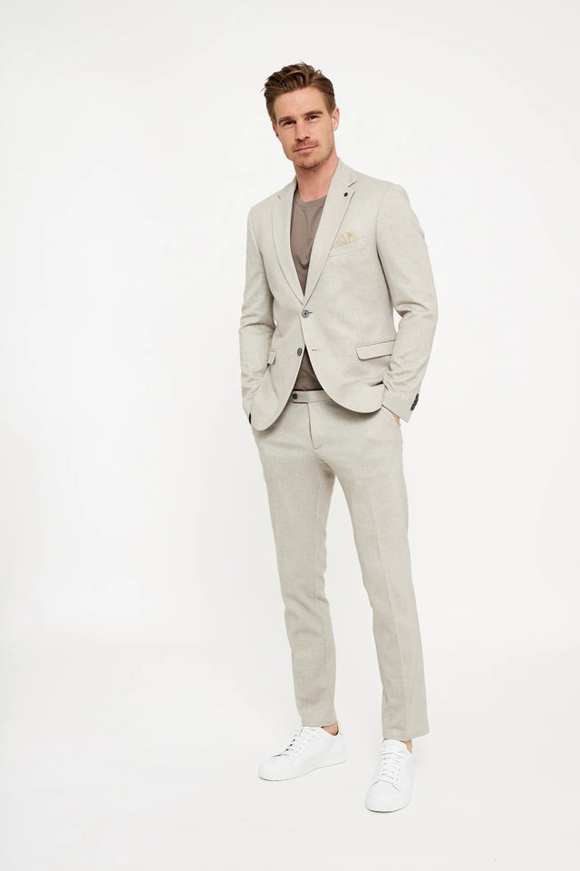 Jersey Anzug DiNick | Lt. Beige