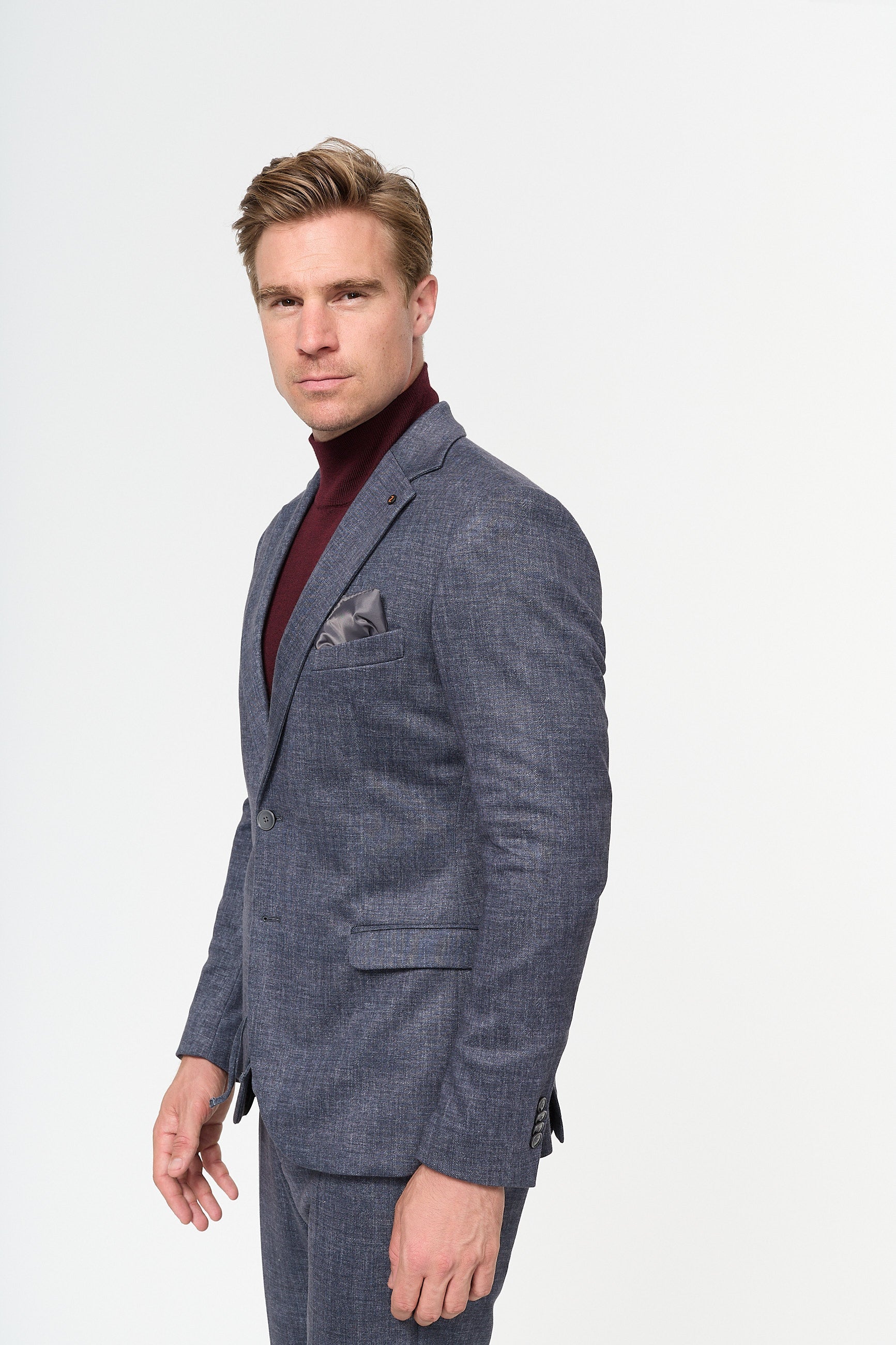 Jersey Sakko DiNick 221605-390 | Charcoal