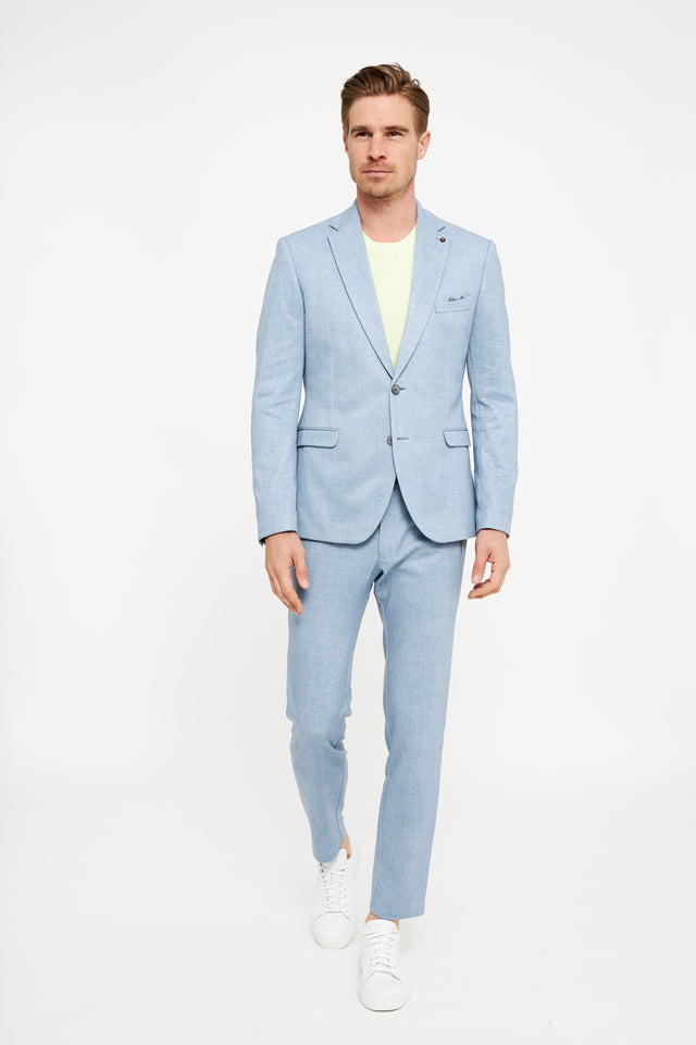 Jersey Anzug Slim Fit | Lt. Blue