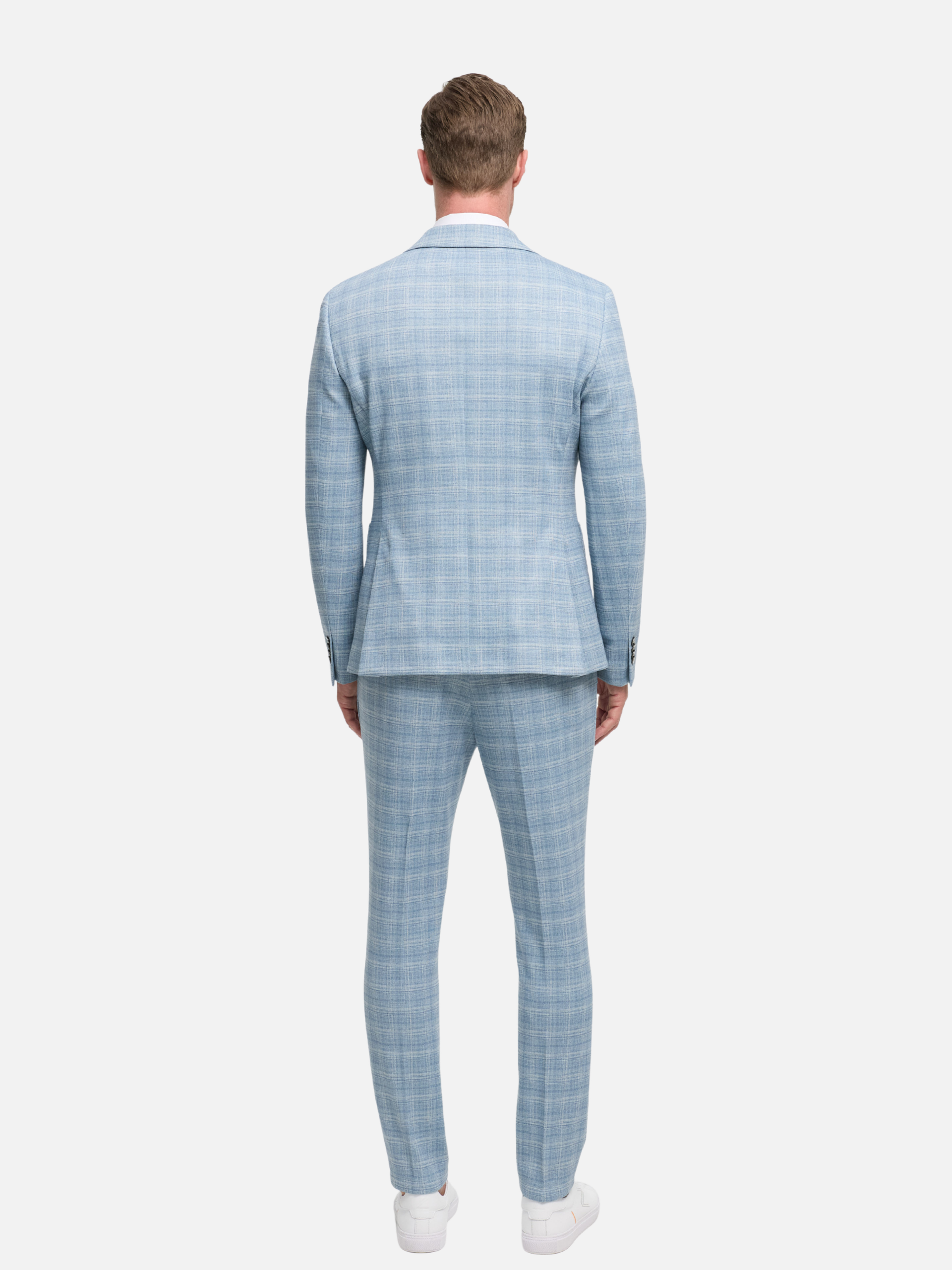 Jersey Anzug 251668-610 Hellblau — Blue, Rueckansicht