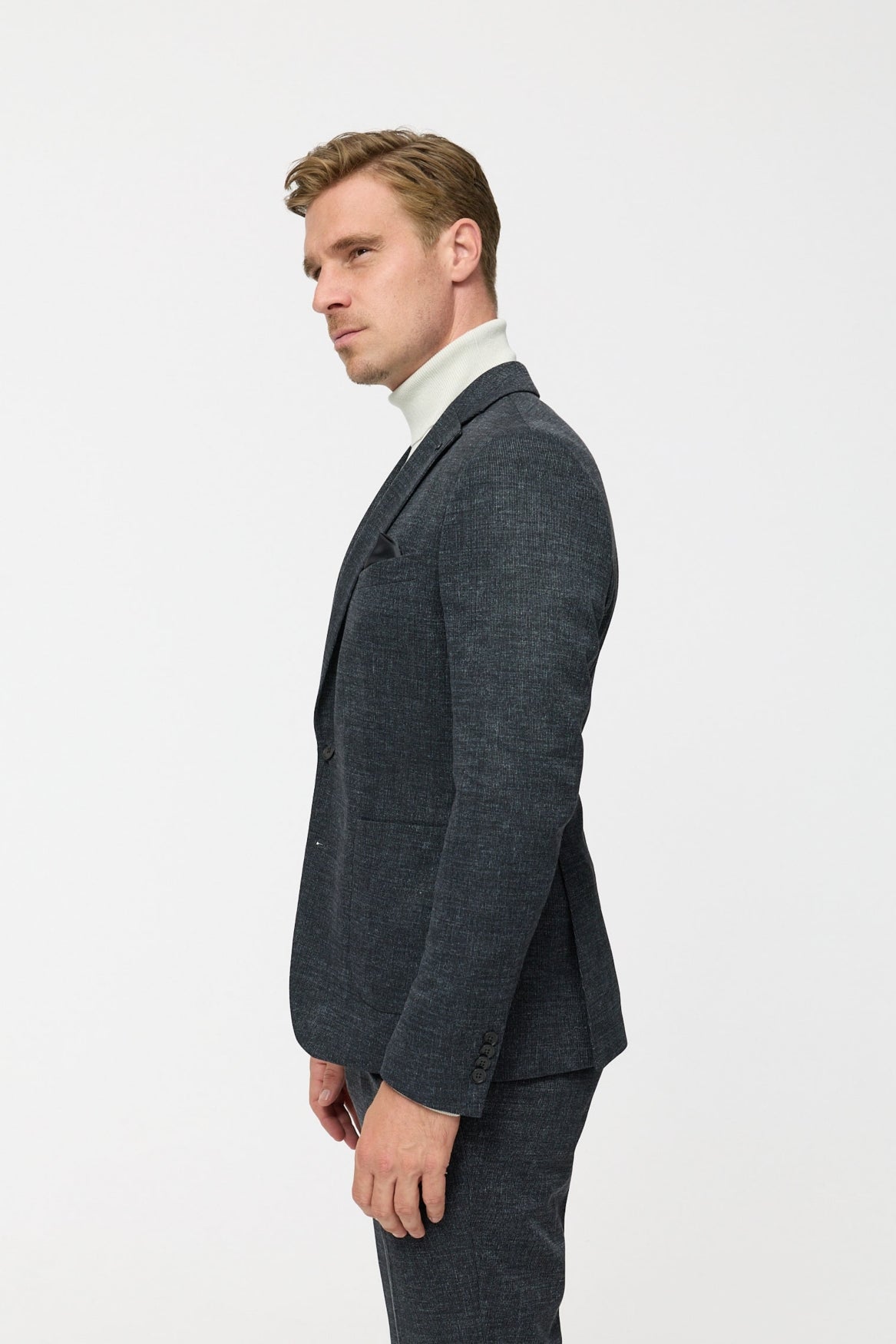 Jersey Sakko DiNove 232614-395 | Anthracite