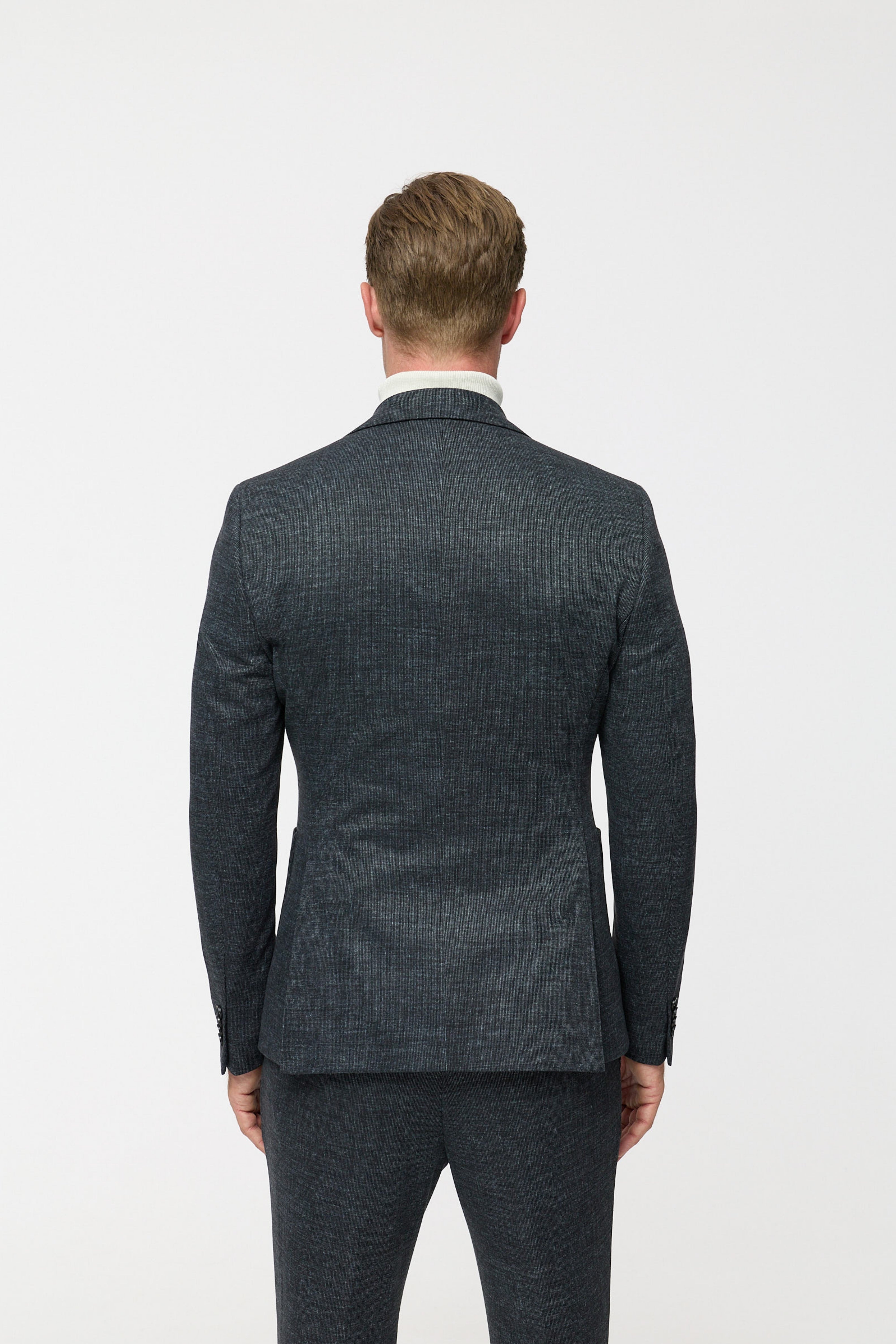 Jersey Sakko DiNove AP 232614-395 Anthrazit