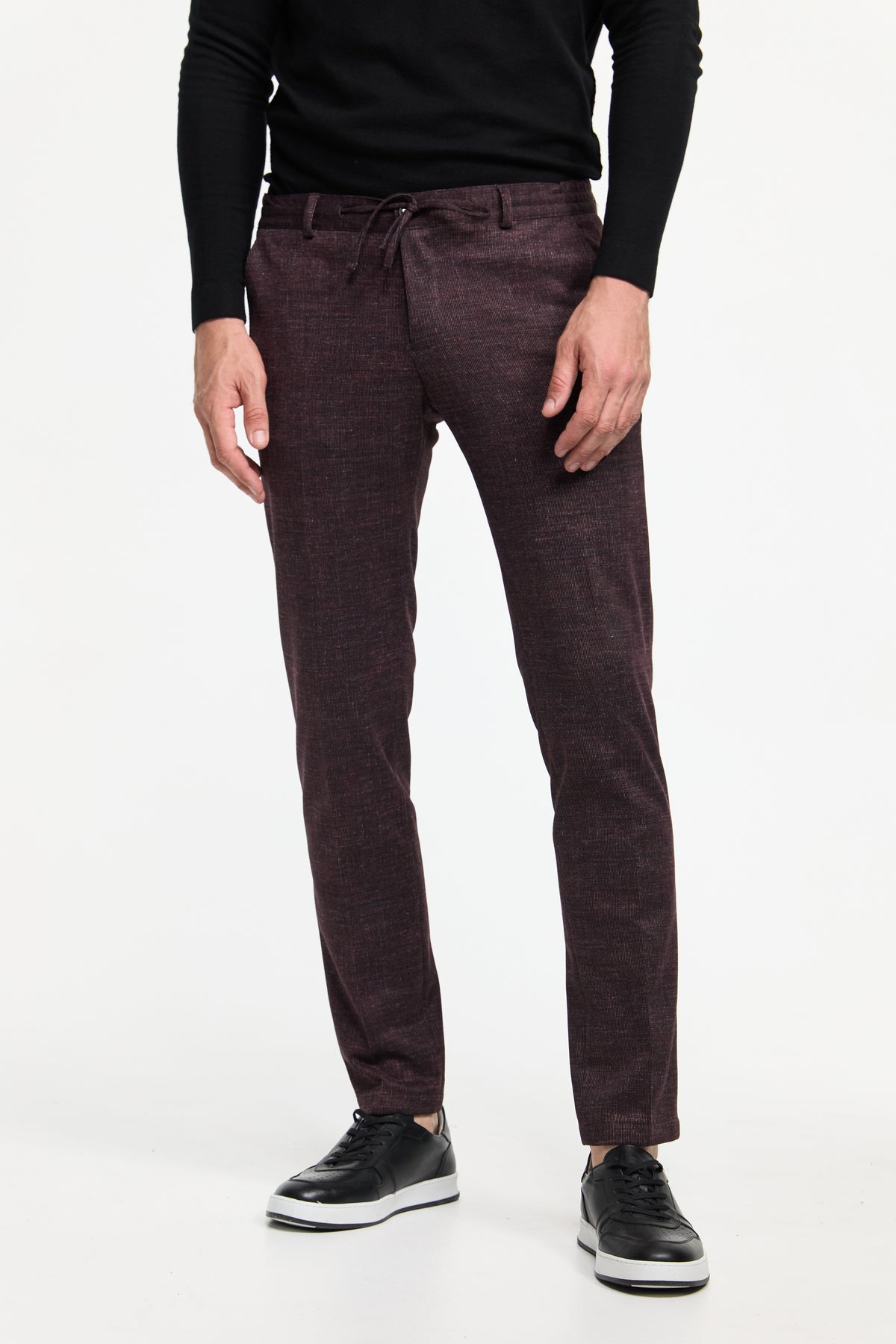 Jersey trousers DiSpartaflex SE 232614-590 Dark red